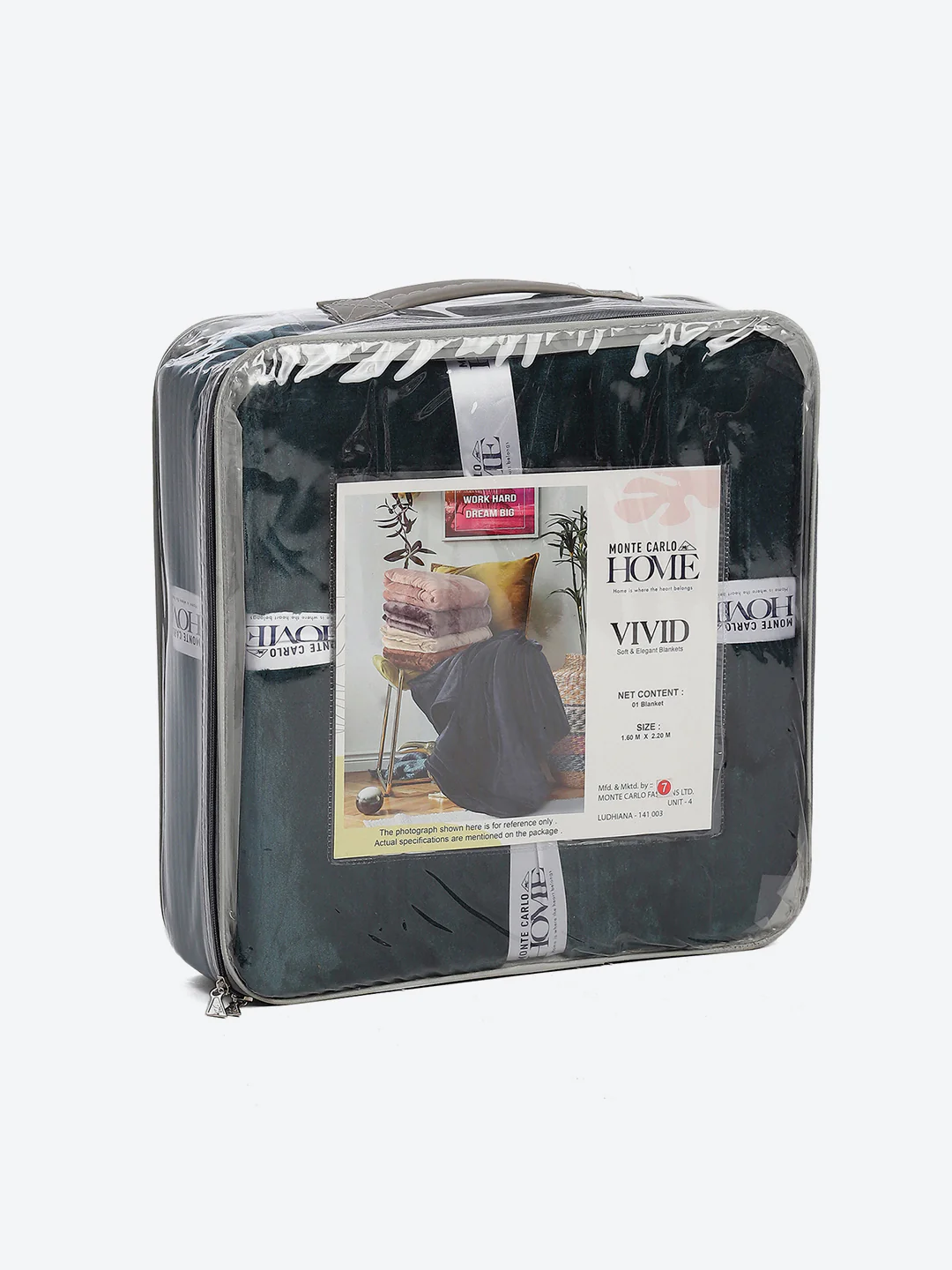 Solid Single Bed 300 GSM Blanket for AC Room - (Vivid) - Image 8