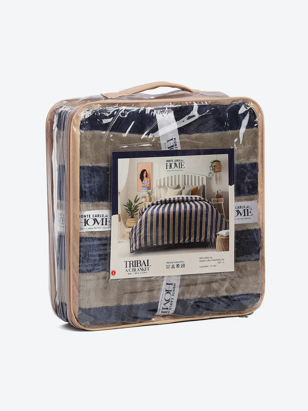 Striped Single Bed 300 GSM Blanket for AC Room - (Tribal) - Image 8