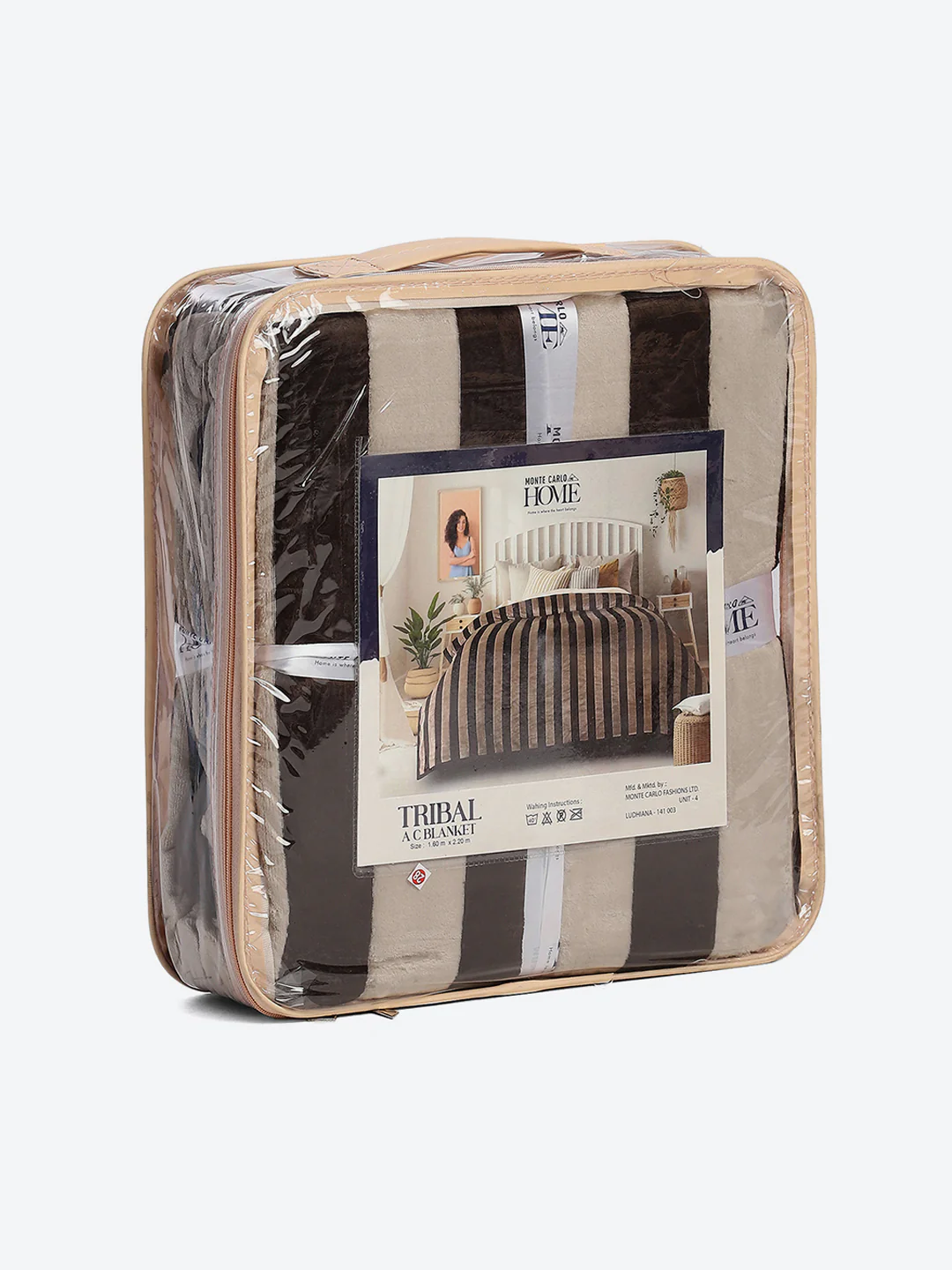 Striped Single Bed 300 GSM Blanket for AC Room - (Tribal) - Image 8