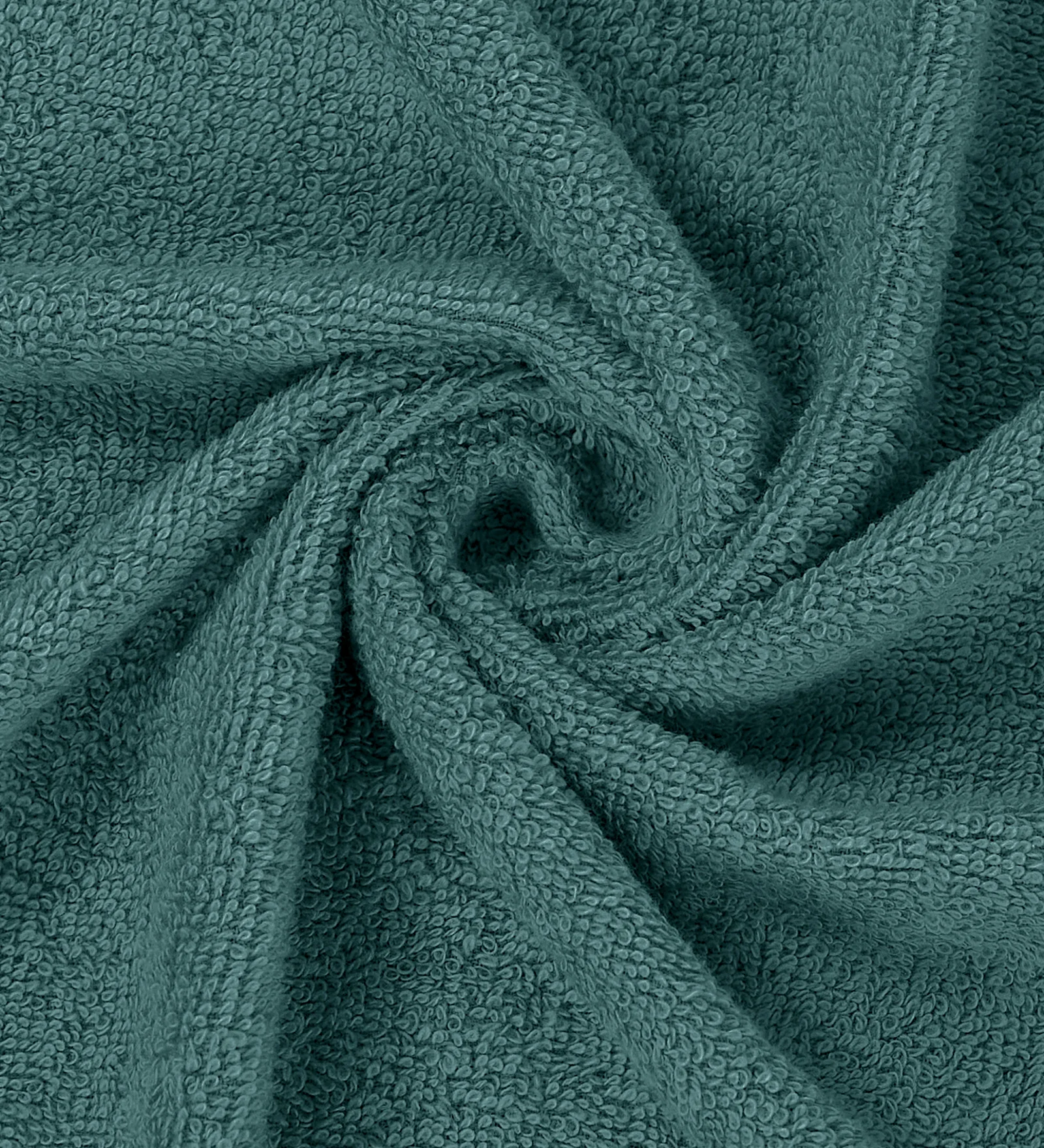 Turquoise Blue Pure Cotton Solid 380 GSM Bath Towel 1 Piece (Jazz Collection) - Image 7