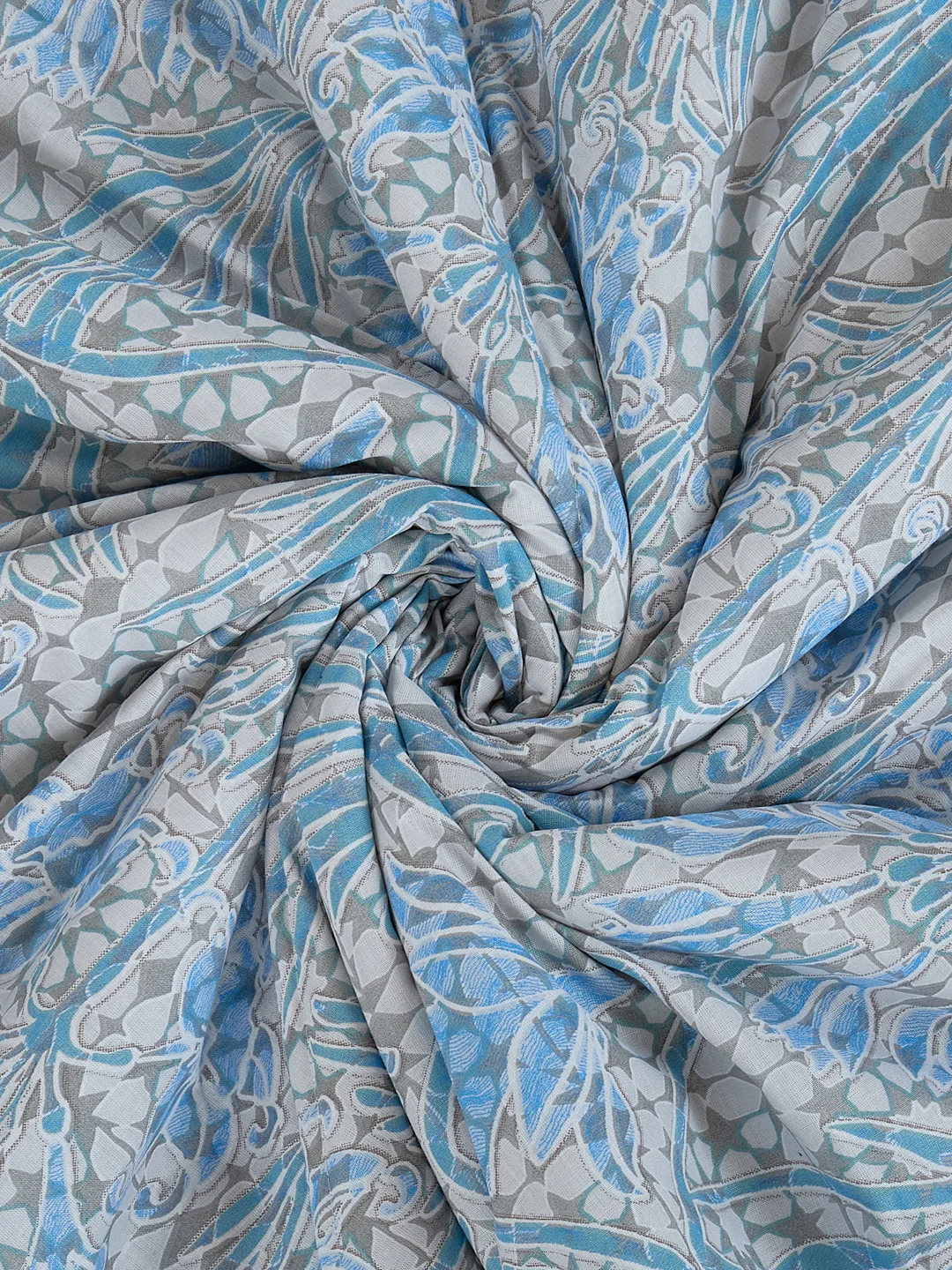 Vertical Floral Print King Size 3 Ply 150 GSM Comforter Prestige Collection Weight 2.5 kg - Image 7