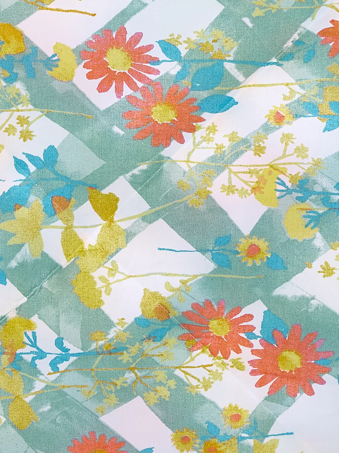 Vertical Floral Print King Size 3 Ply 150 GSM Comforter Prestige Collection Weight 2.5 kg - Image 6