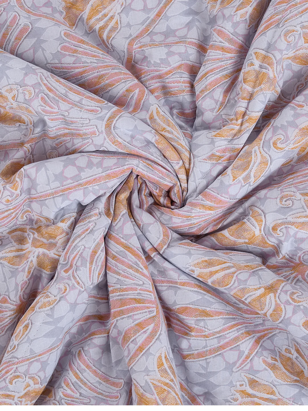 Vertical Floral Print King Size 3 Ply 150 GSM Comforter Prestige Collection Weight 2.5 kg - Image 7