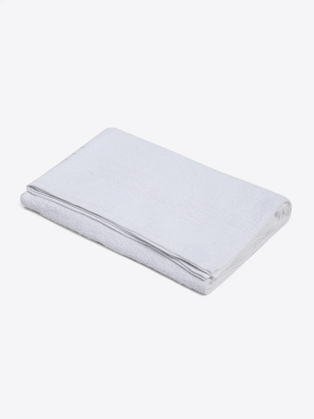 White Cotton Solid 350 GSM Car Towel (Soho) - Image 2