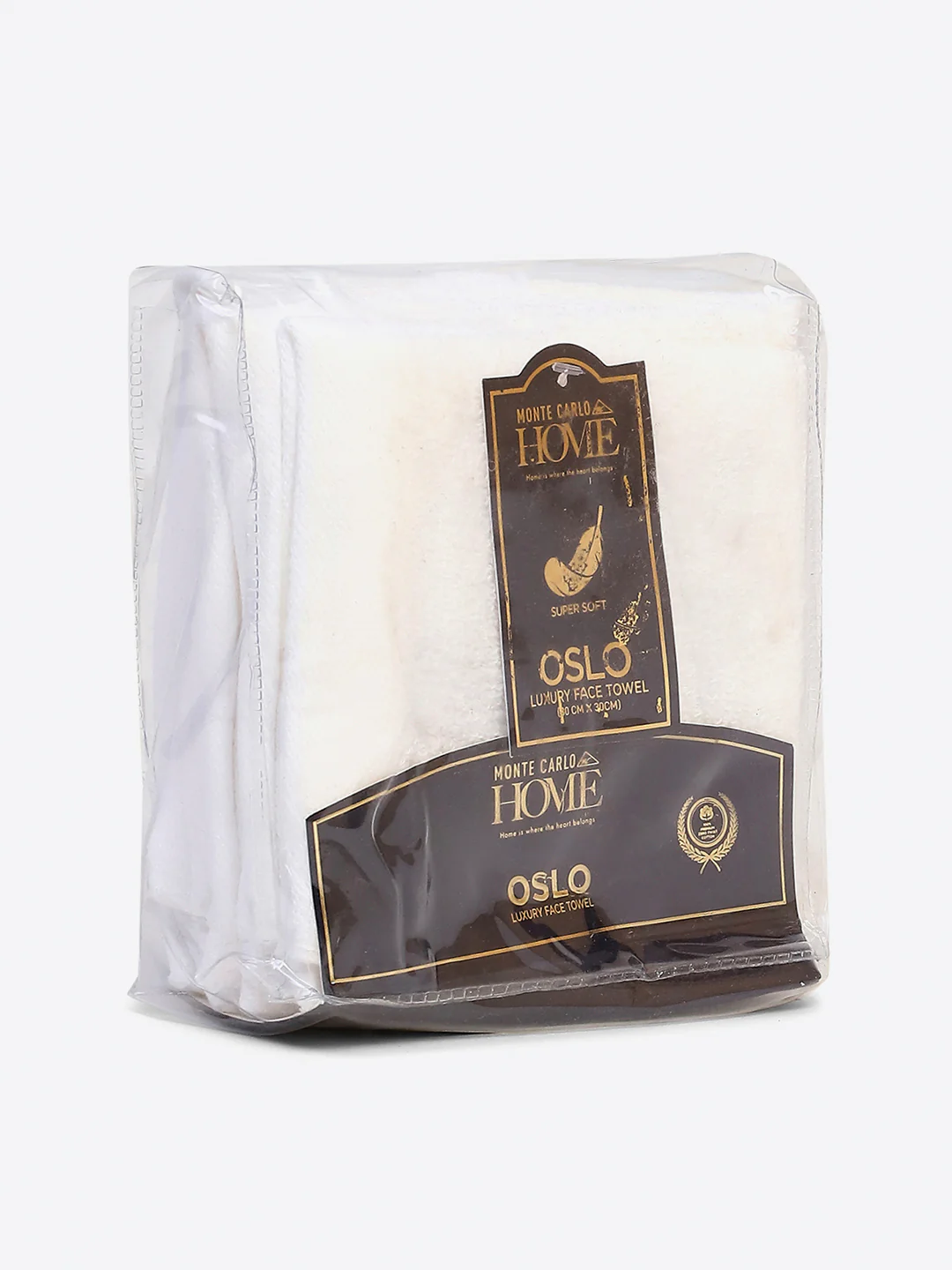 White Cotton Solid 600 GSM Face Towel (Pack of 4) - Image 5