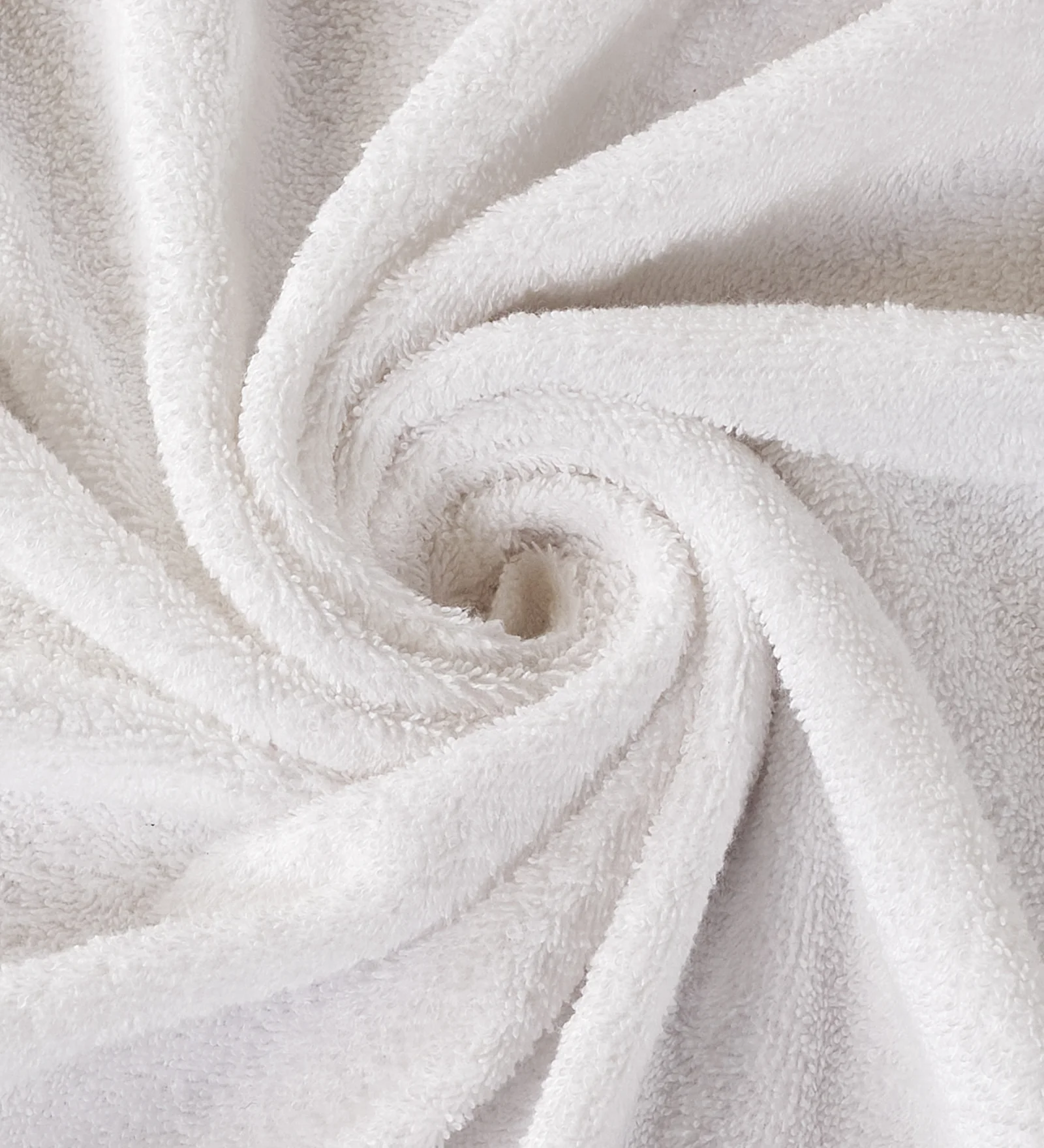 White Pure Cotton Solid 450 GSM Bath Towel 1 Piece (Oasis Collection) - Image 7