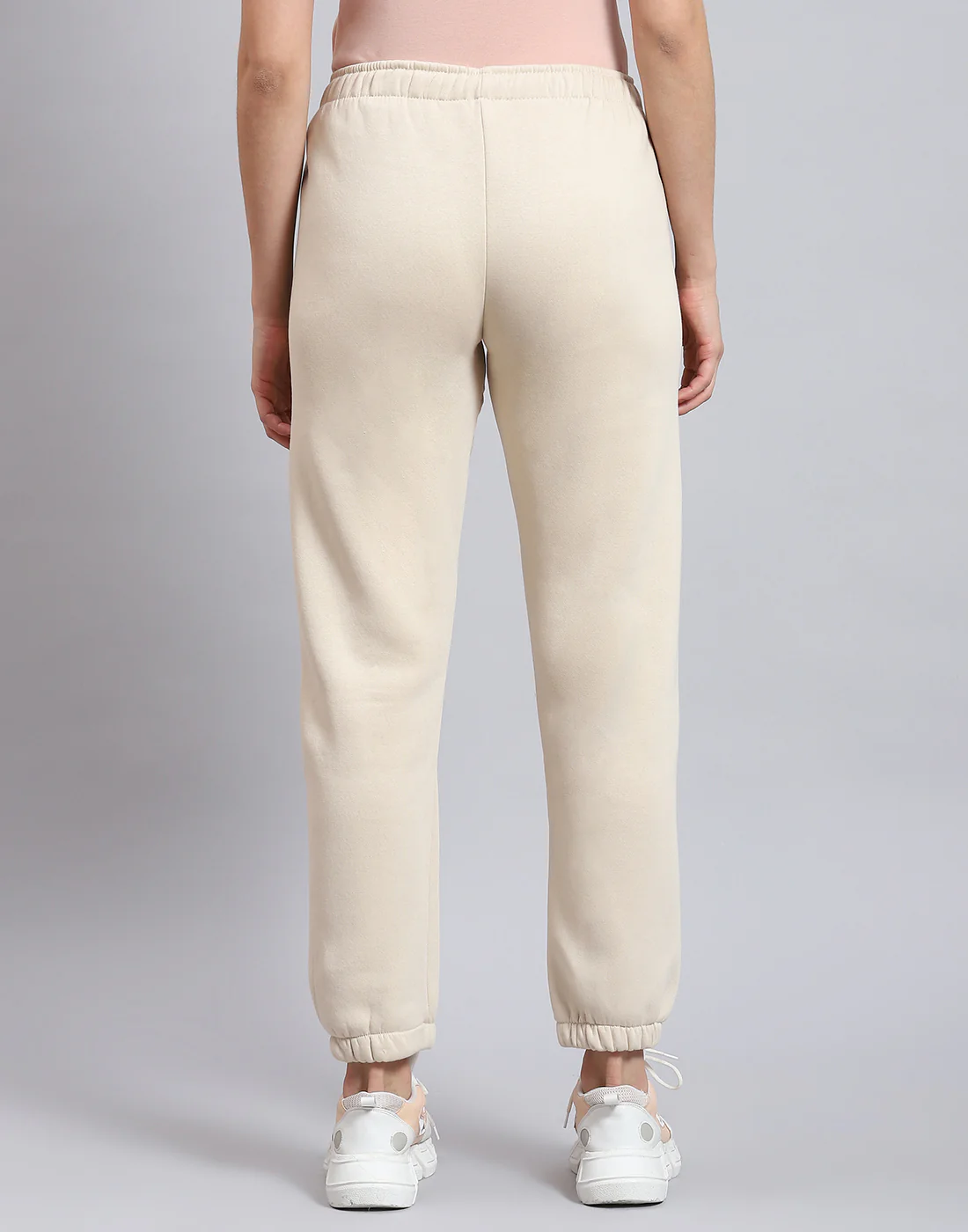 Women Beige Printed Regular Fit Winter Lower - Image 6