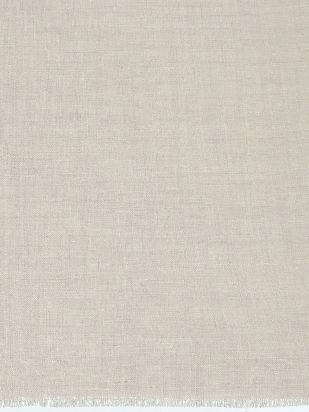 Women Beige Solid Stole - Image 7
