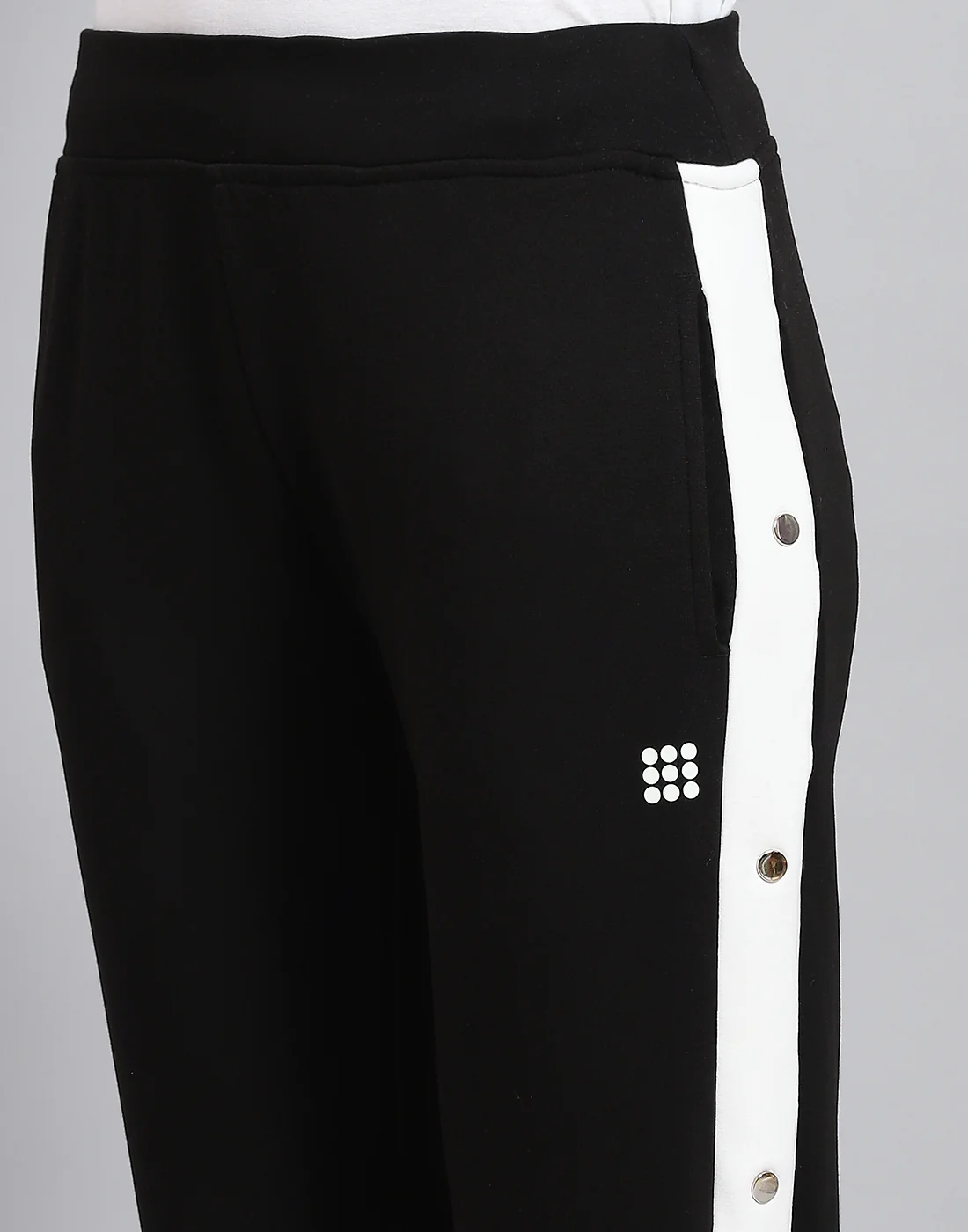 Rock.it Women Black Solid Regular Fit Lower - Image 6