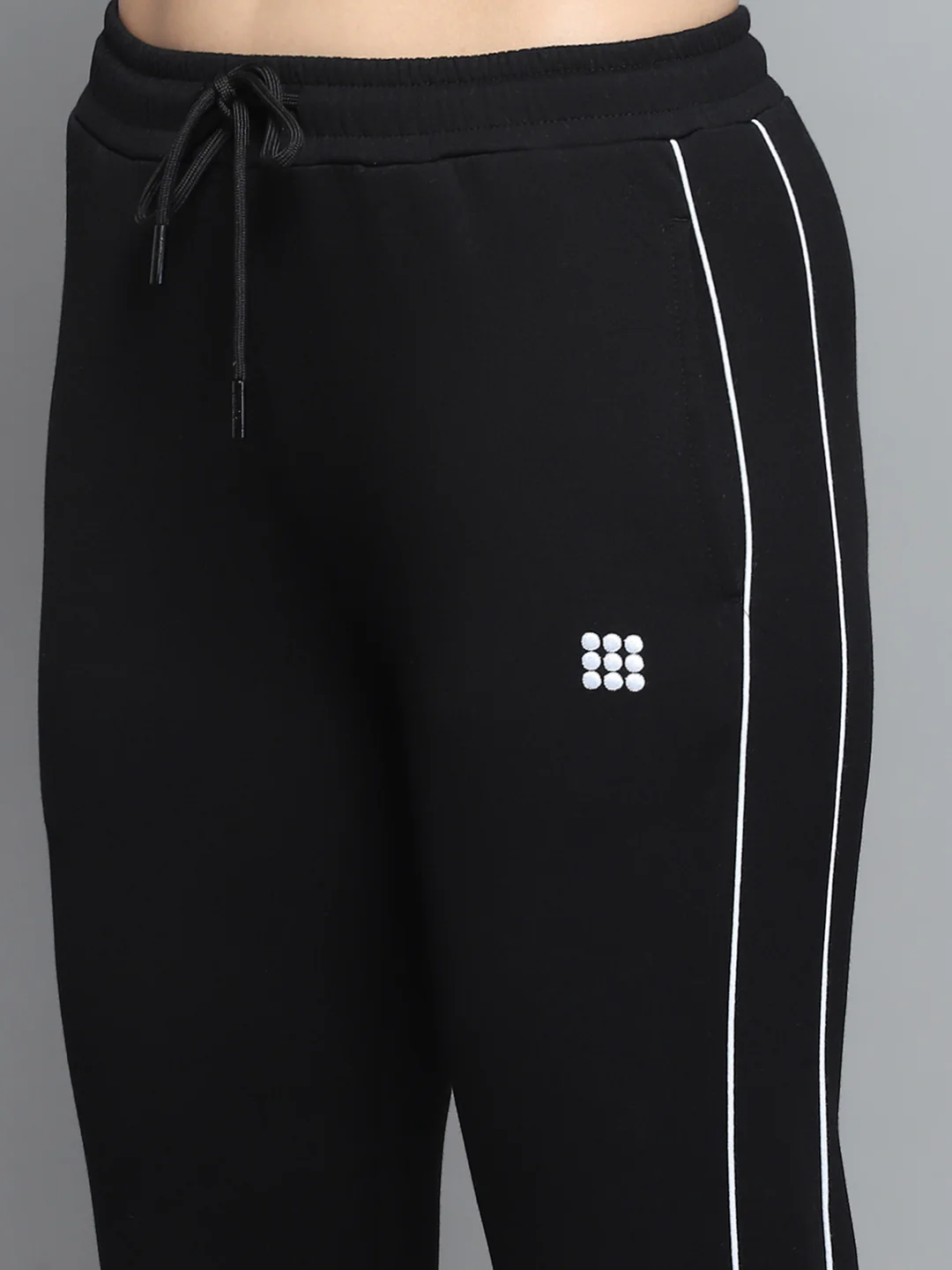 Rock.it Women Black Solid Regular Fit Lower - Image 6