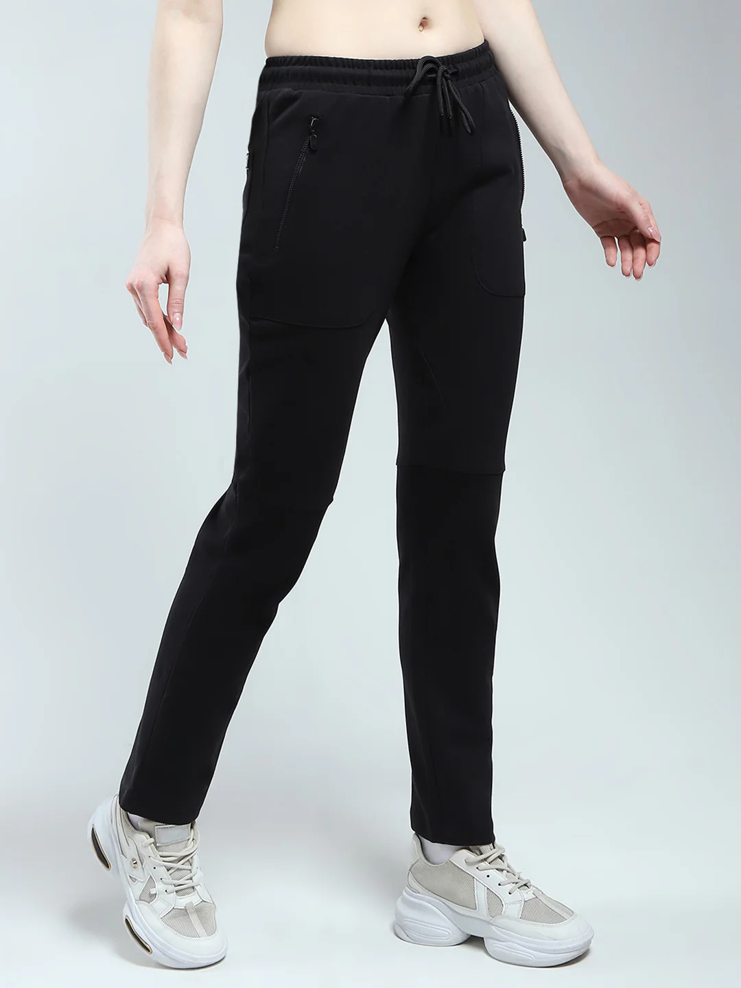 Rock.it Women Black Solid Regular Fit Lower - Image 4