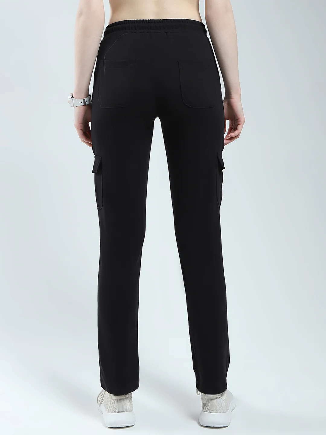 Rock.it Women Black Solid Regular Fit Lower - Image 5