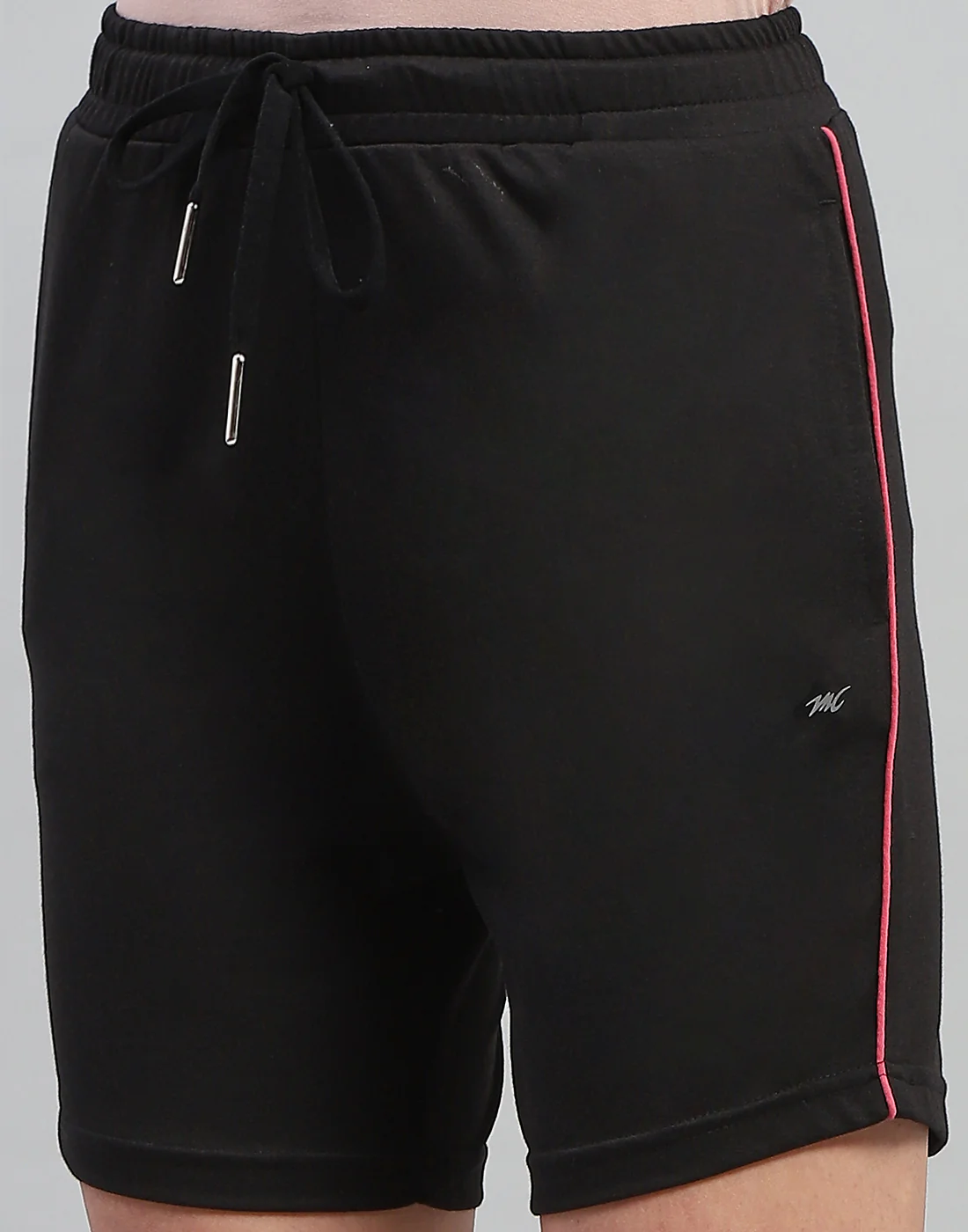 Women Black Solid Regular Fit Short - Image 6