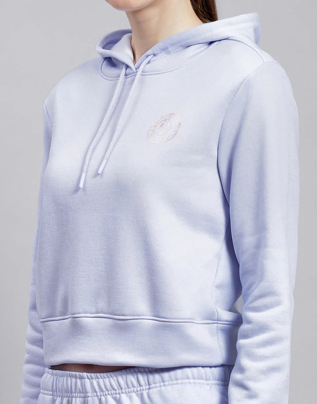 Rock.it Women Blue Solid Hooded Full Sleeve Cords Set - Image 6