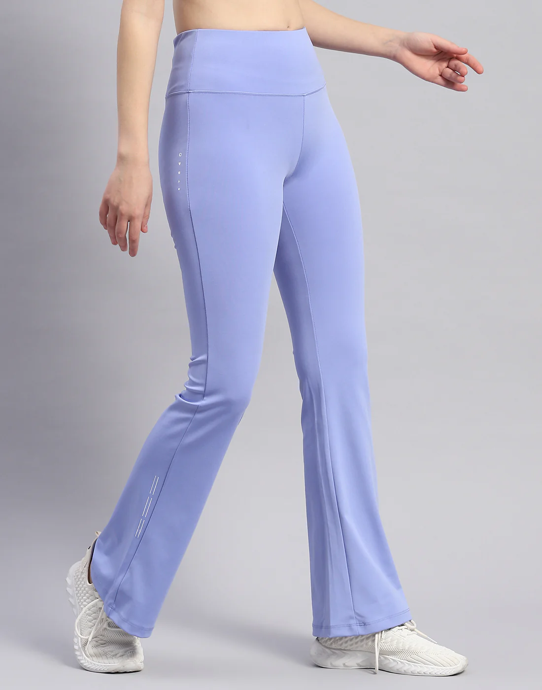 Rock.it Women Blue Solid Regular Fit Yoga Pant - Image 4