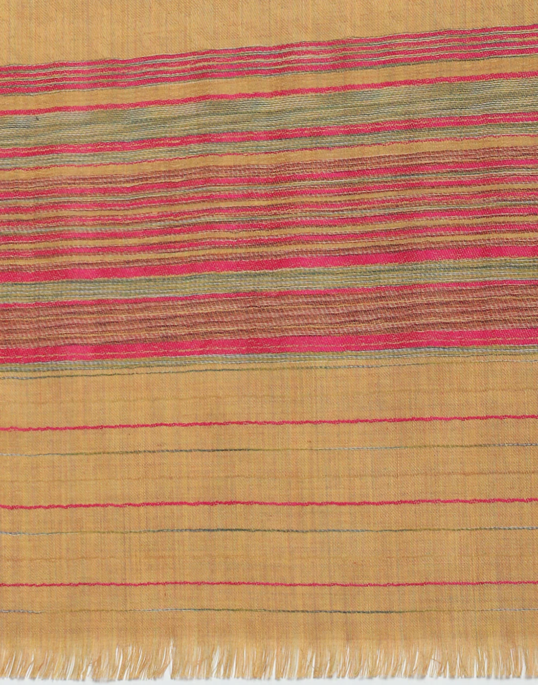 Women Brown Self Design Shawl - Image 7