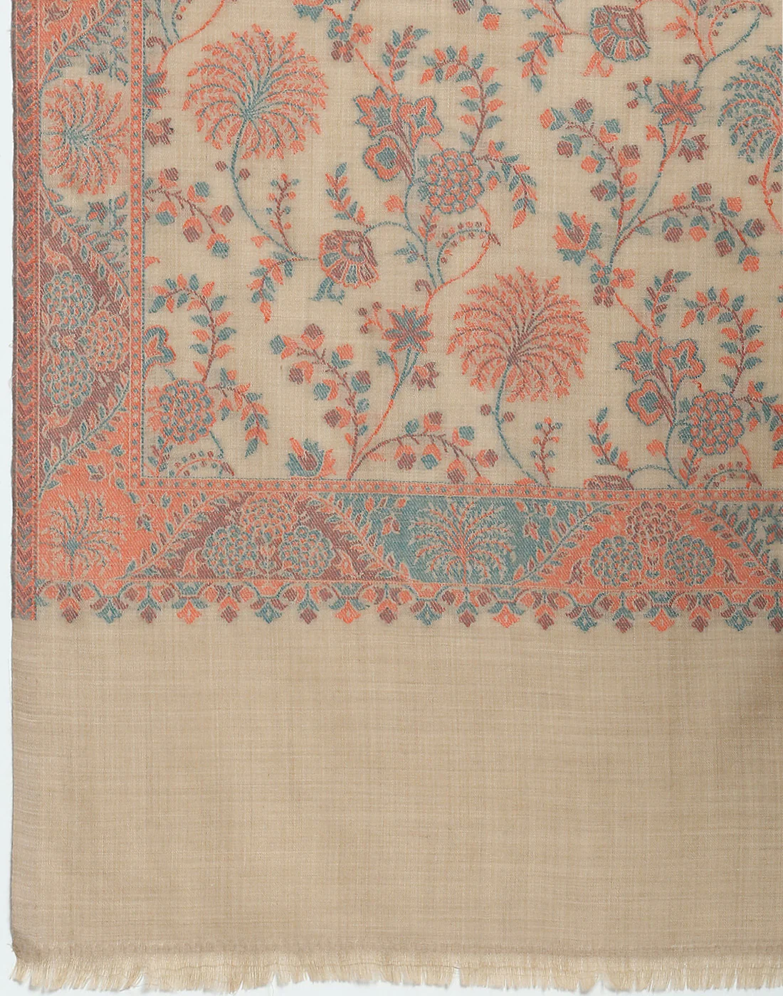 Women Brown Self Design Stole - Image 7