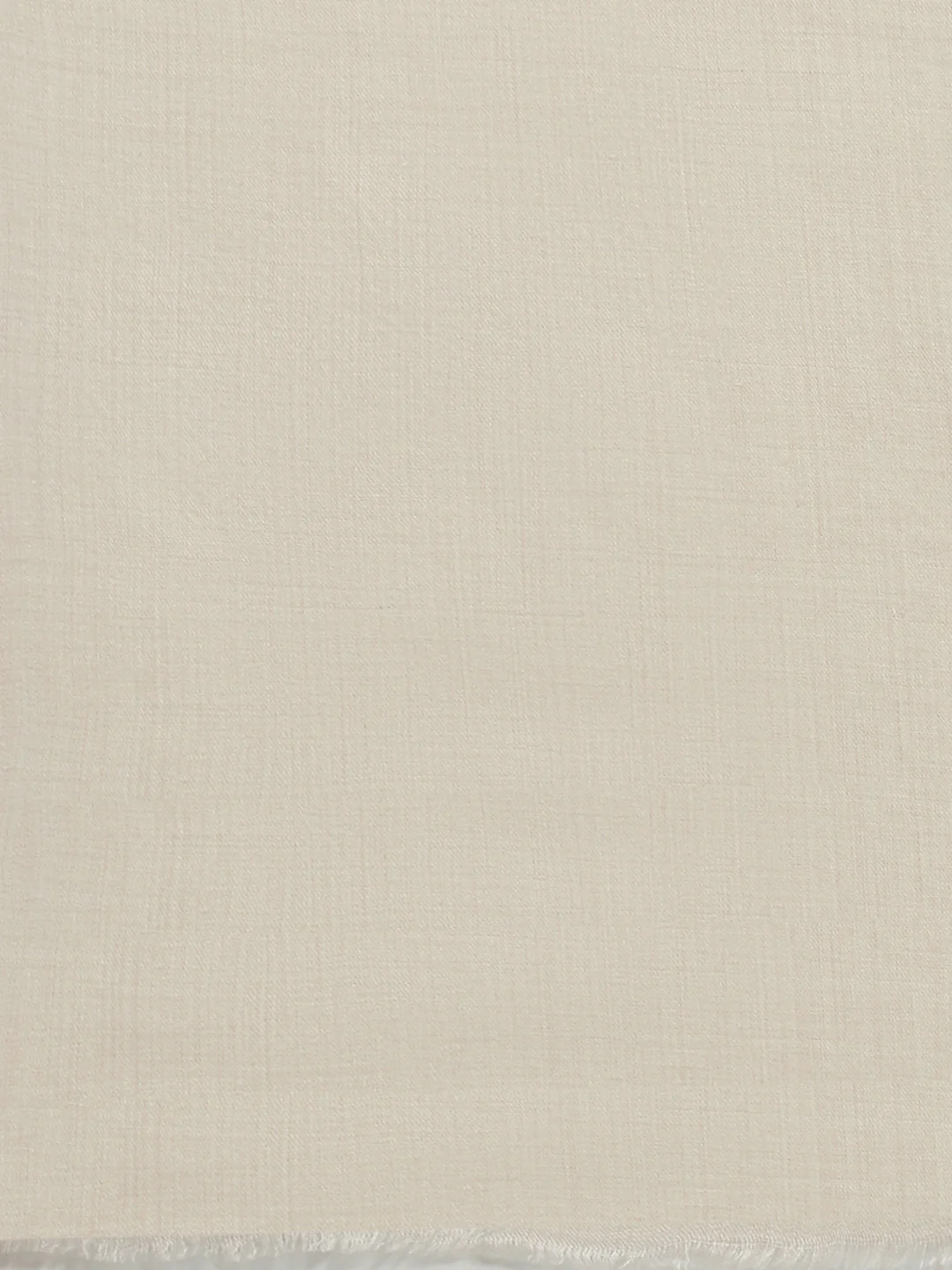 Women Cream Solid Reversible Shawl - Image 6