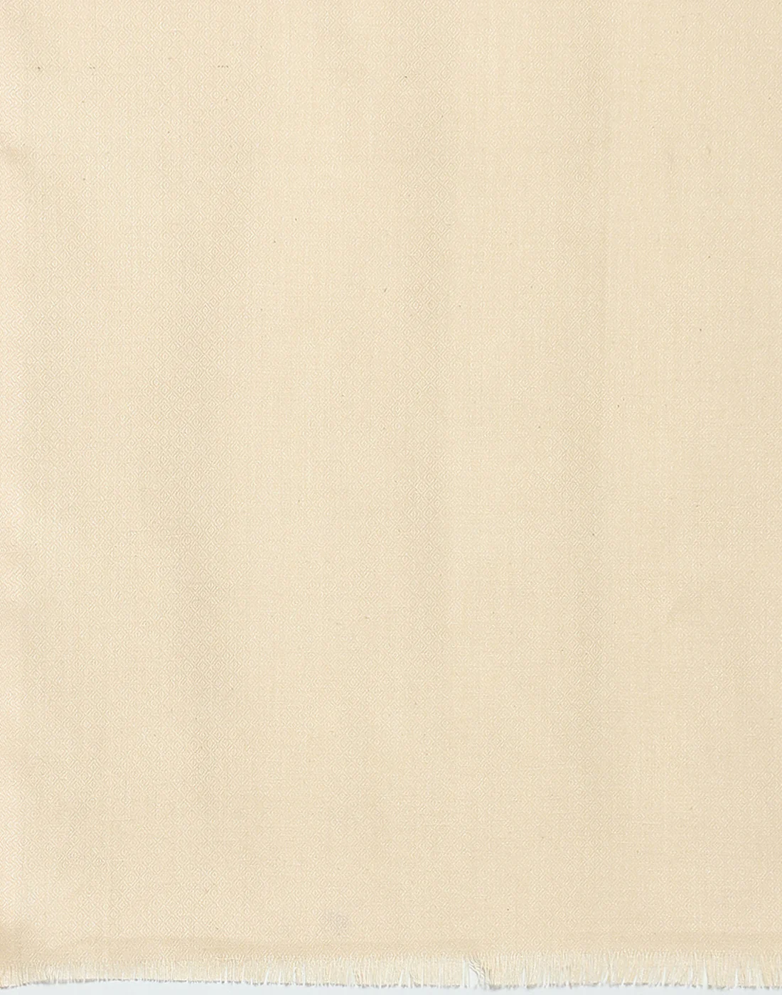 Women Cream Solid Shawl - Image 7