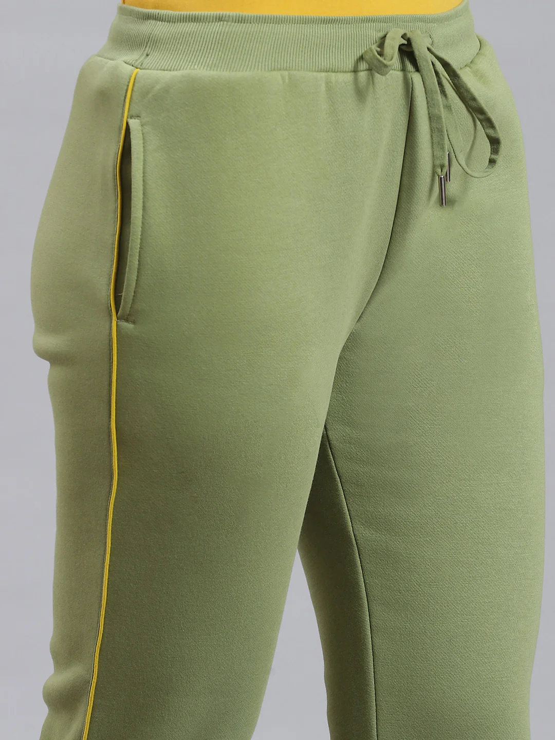 Women Green Plain Winter Lower - Image 6