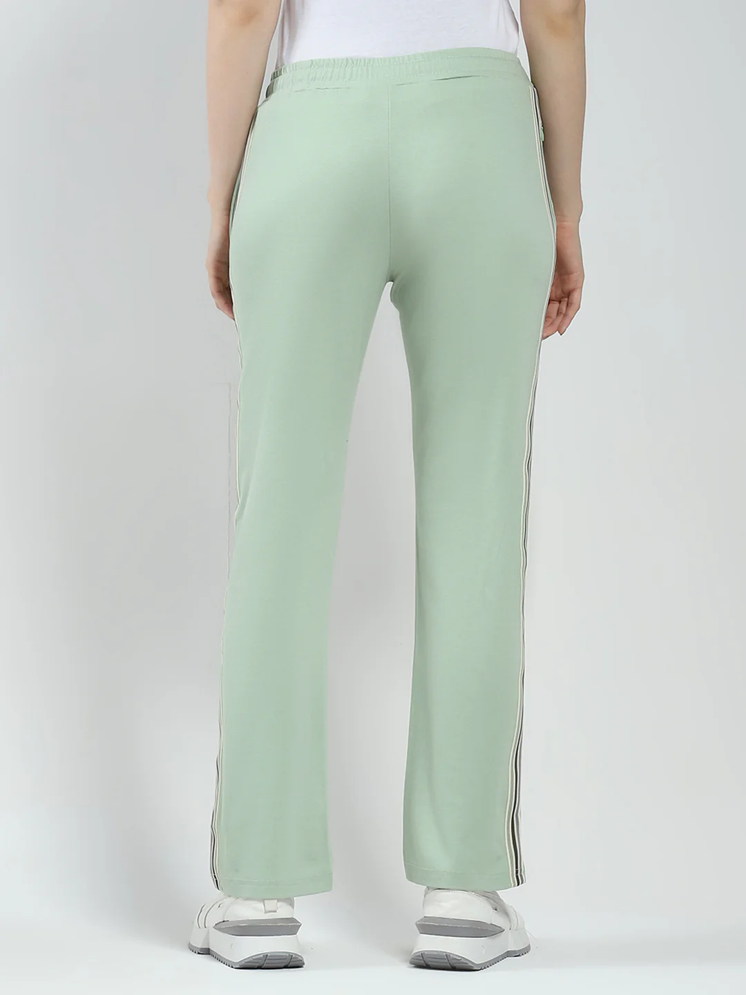 Women Green Printed Regular Fit Lower - Image 5