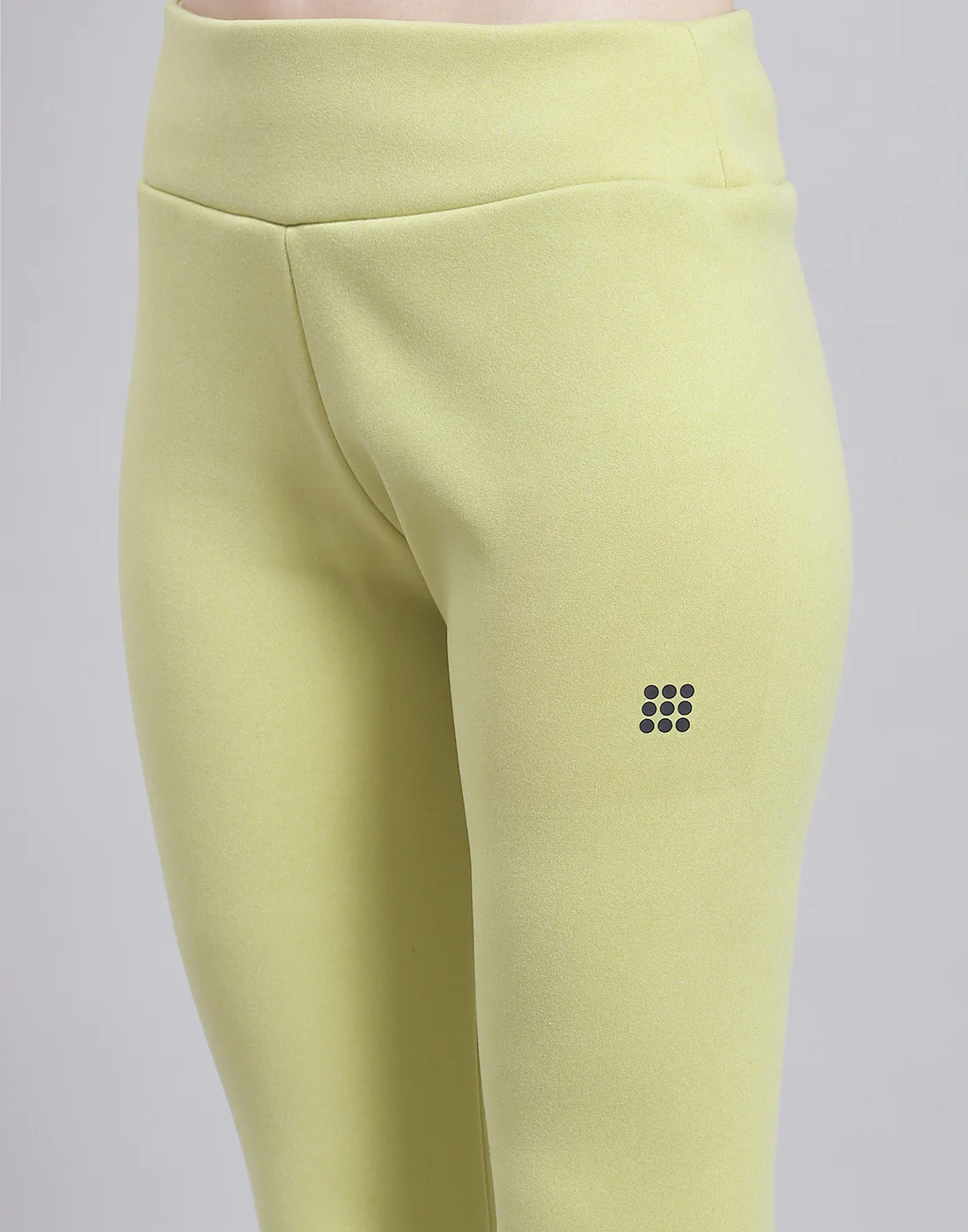 Rock.it Women Green Solid Regular Fit Legging - Image 6