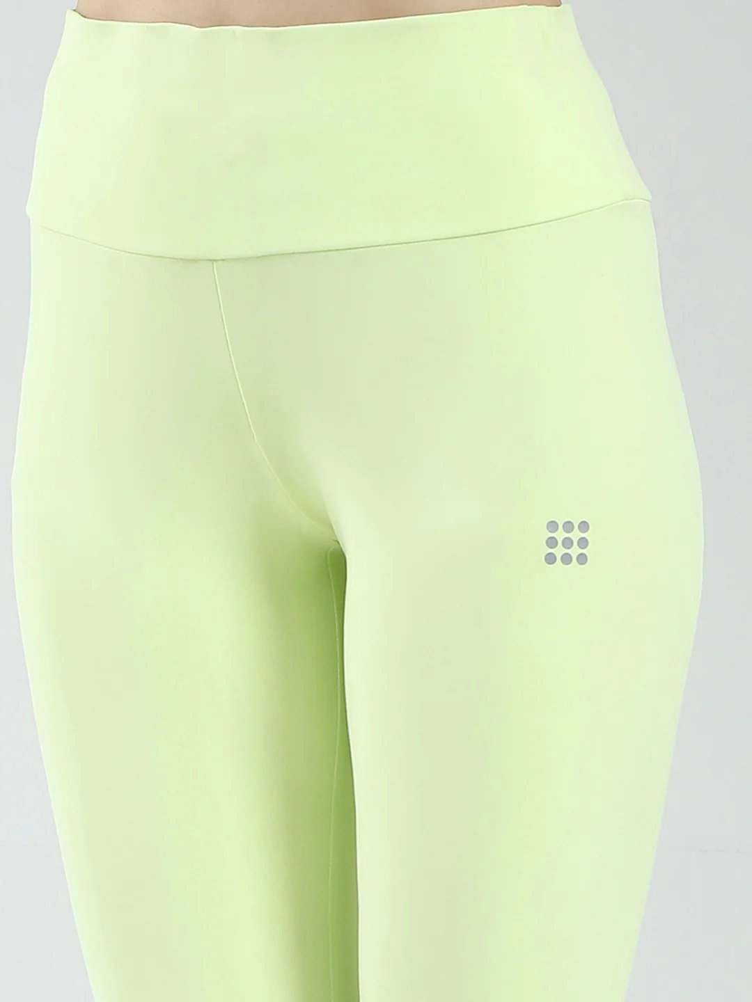 Rock.it Women Green Solid Regular Fit Legging - Image 6