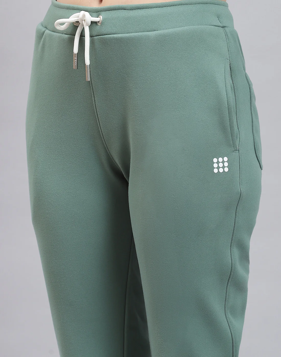 Rock.it Women Green Solid Regular Fit Winter Lower - Image 6