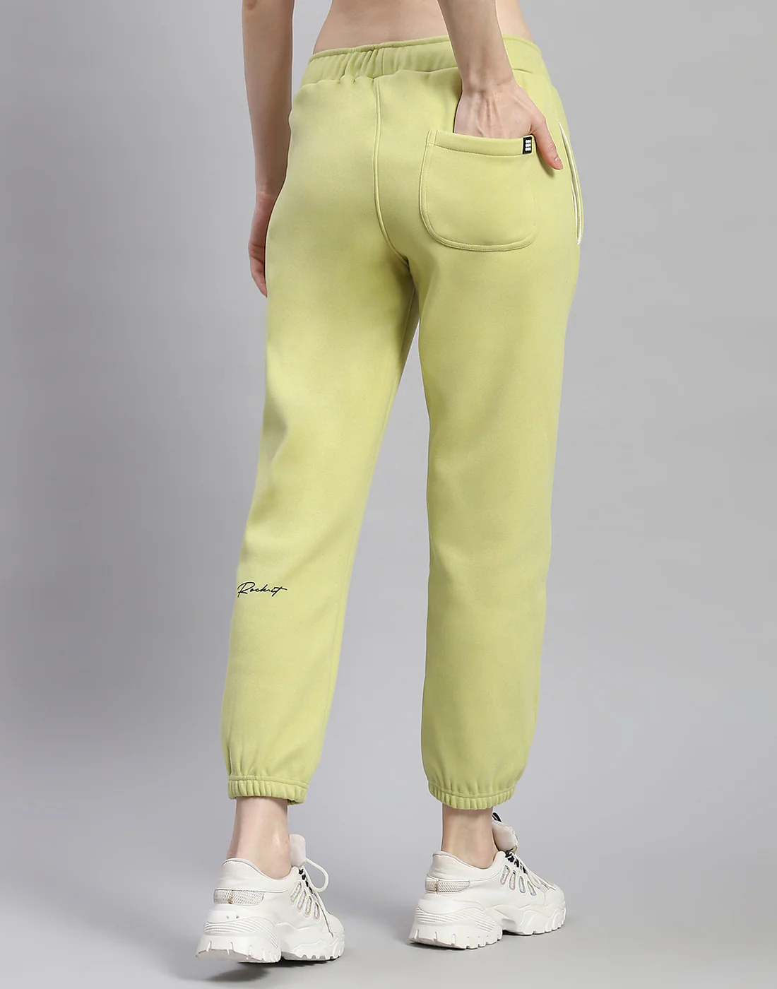 Rock.it Women Green Solid Regular Fit Winter Lower - Image 5