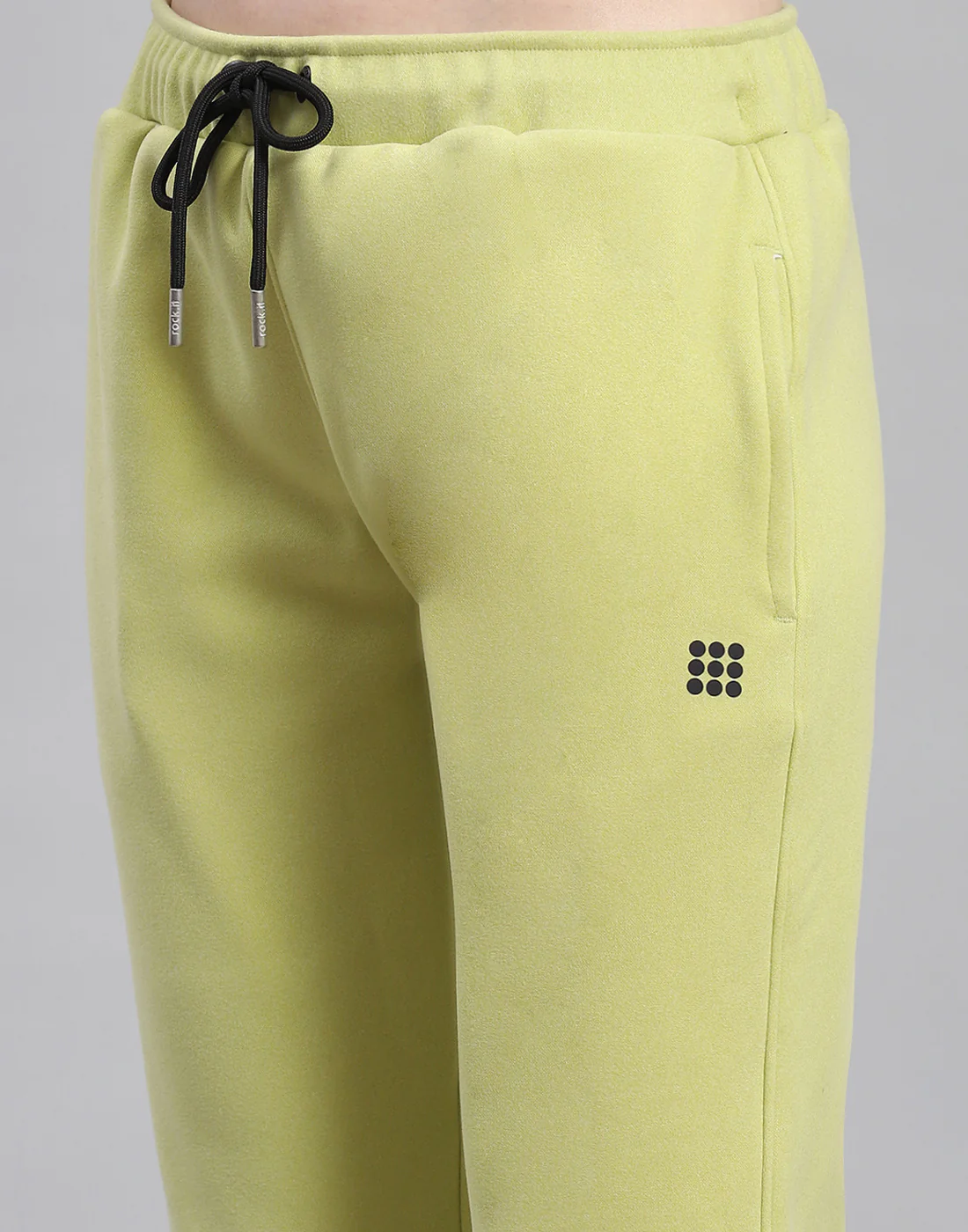 Rock.it Women Green Solid Regular Fit Winter Lower - Image 6