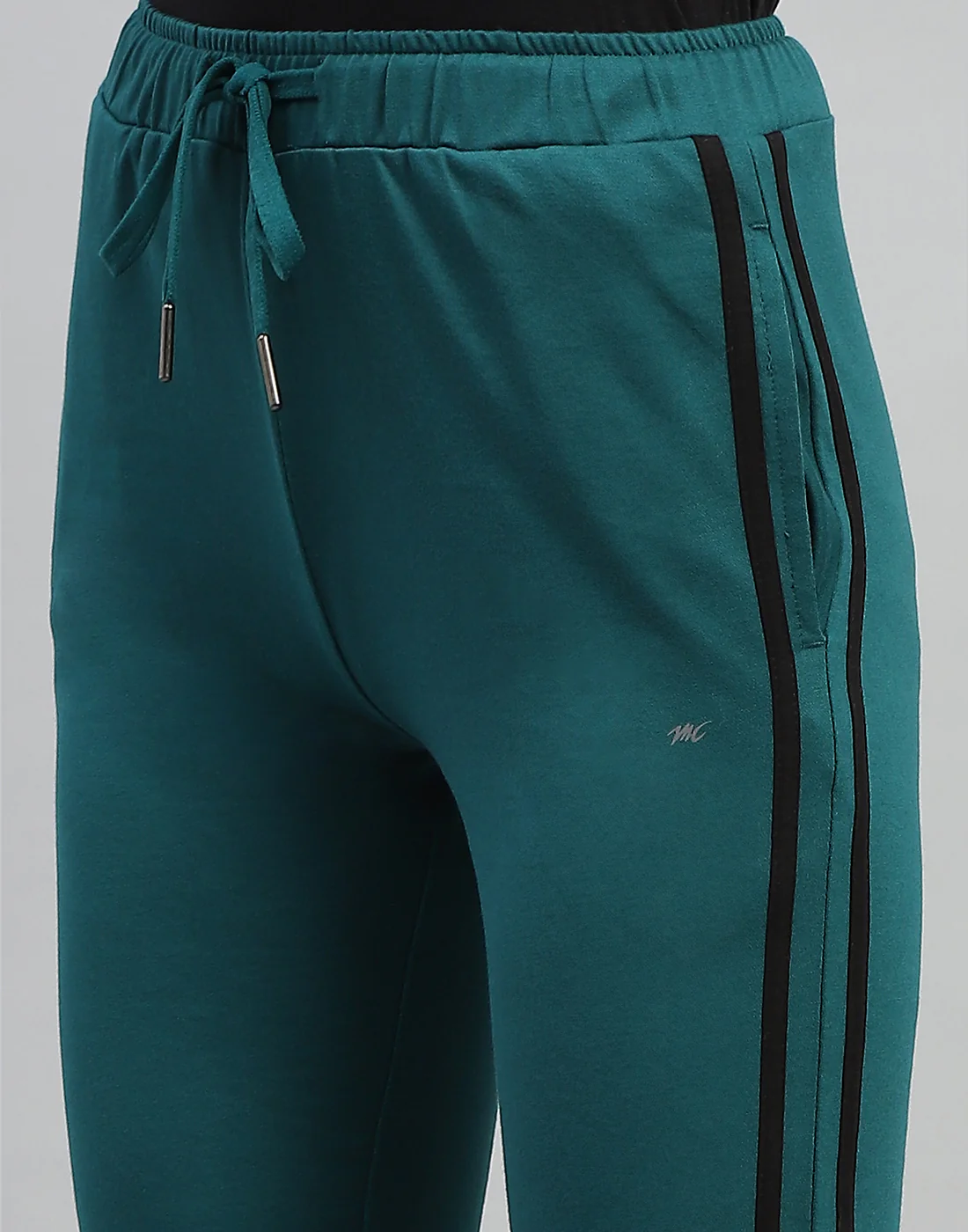 Women Green Solid Regular Fit Lower - Image 6
