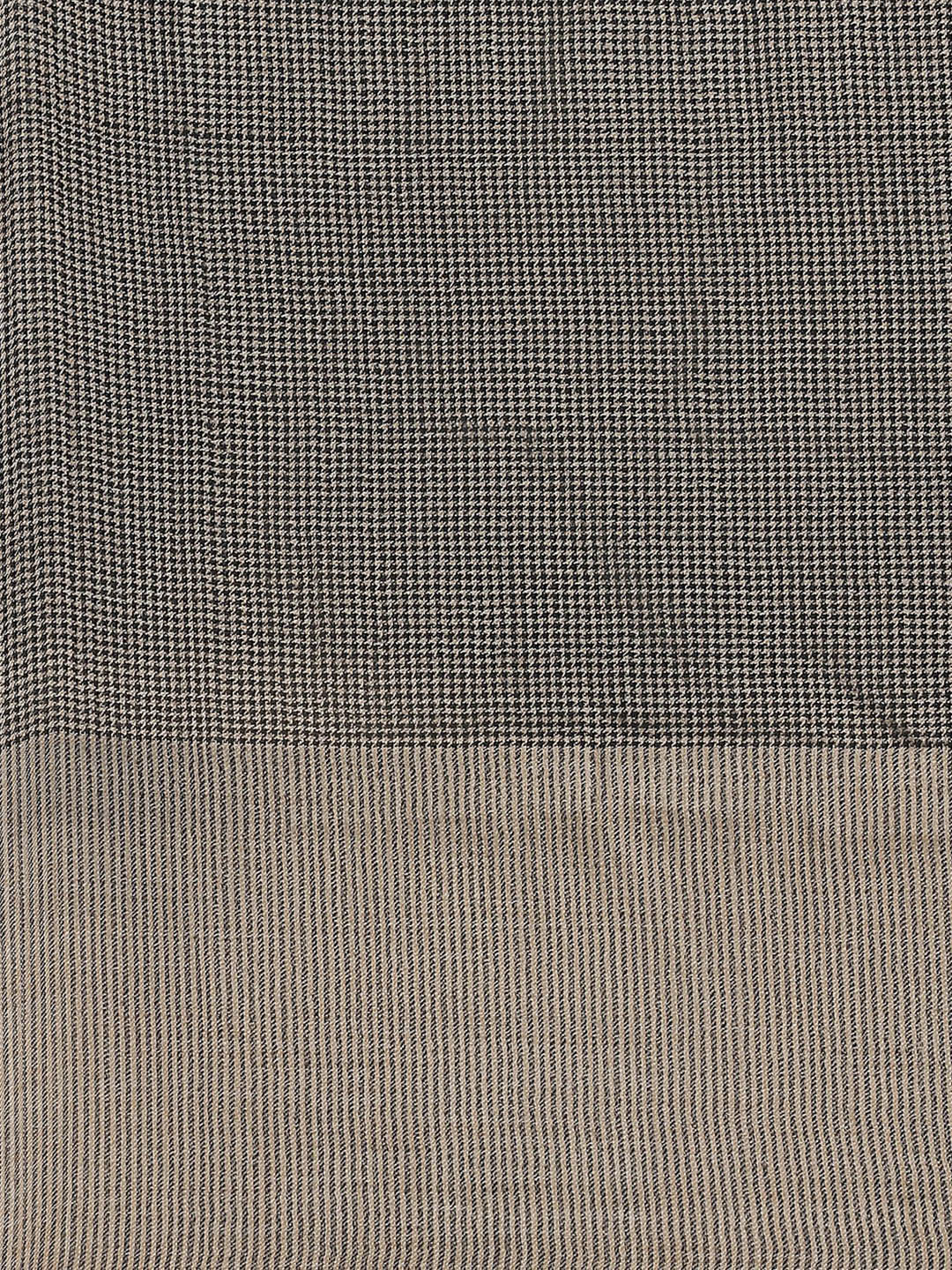 Women Grey Self Design Stole - Image 7