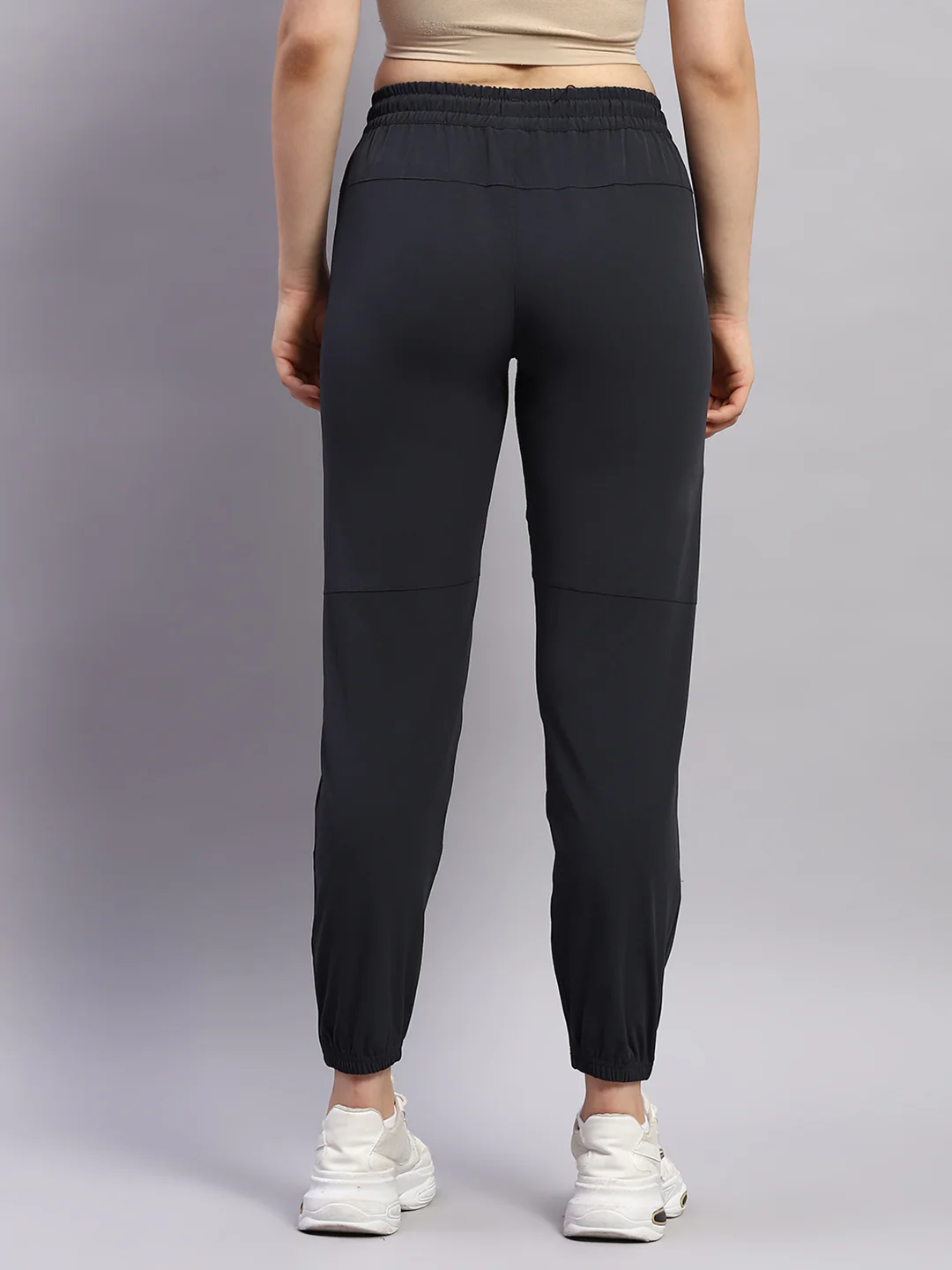 Rock.it Women Grey Solid Regular Fit Jogger - Image 4