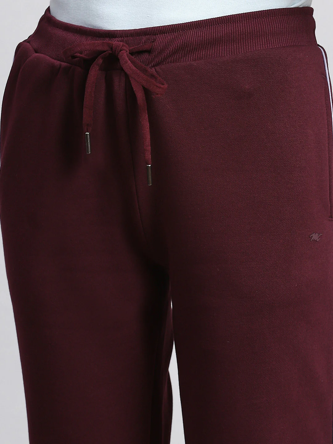 Women Maroon Plain Winter Lower - Image 6