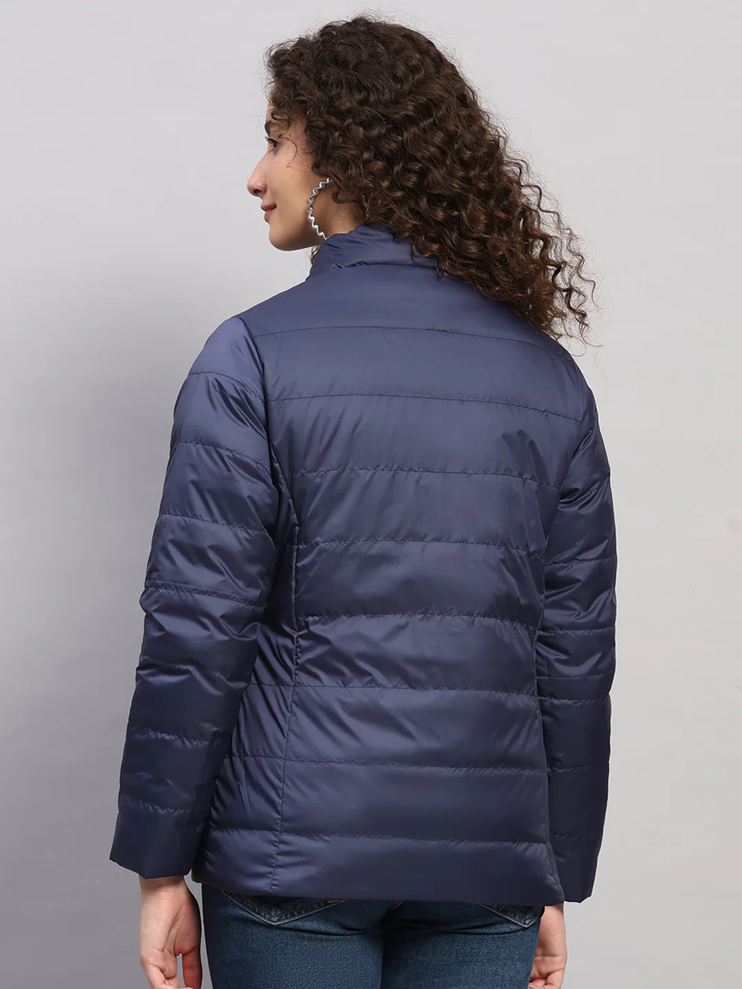 Rock.it Women Maroon Solid Collar Full Sleeve Jacket - Image 8