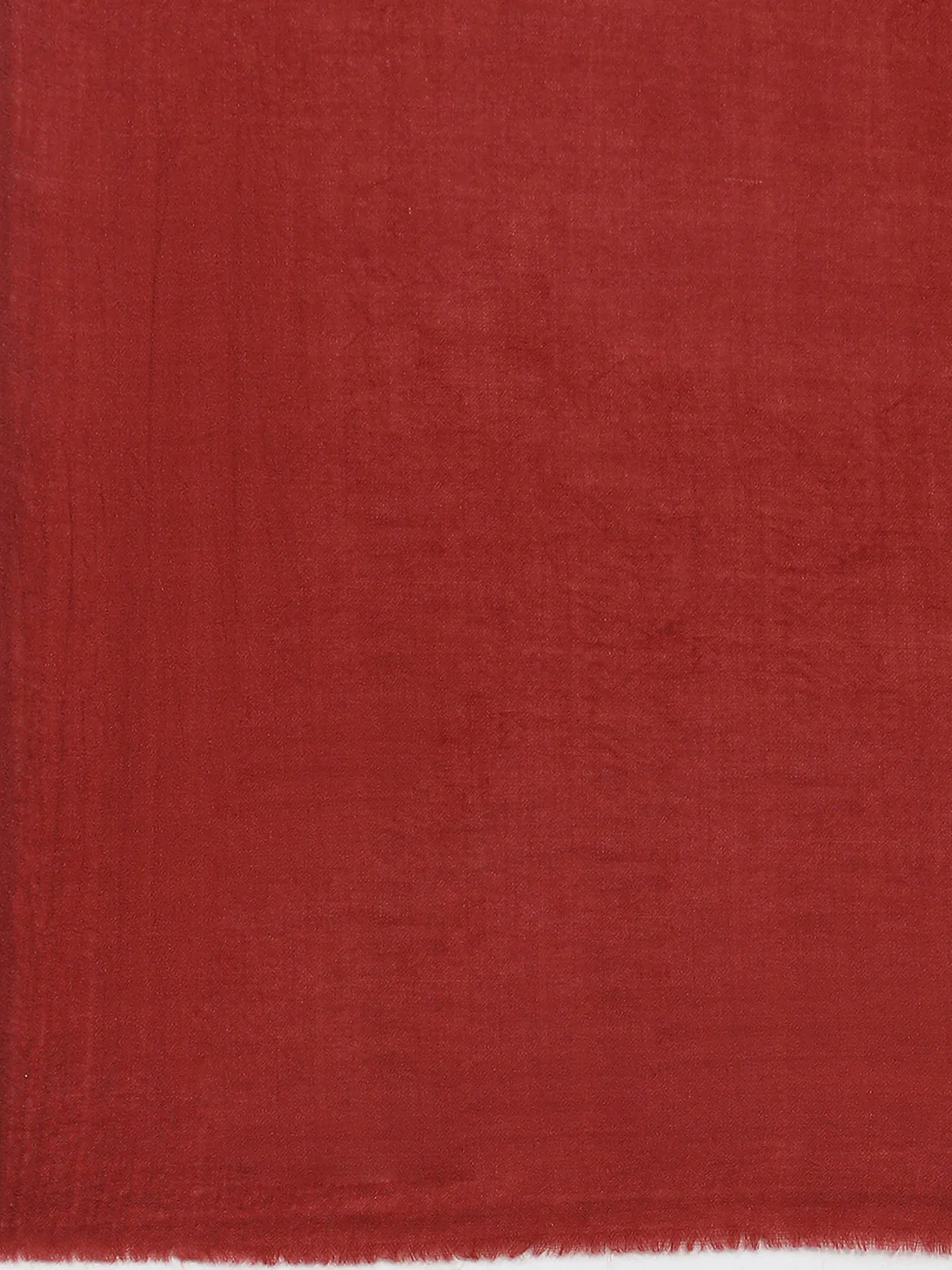 Women Maroon Solid Shawl - Image 6