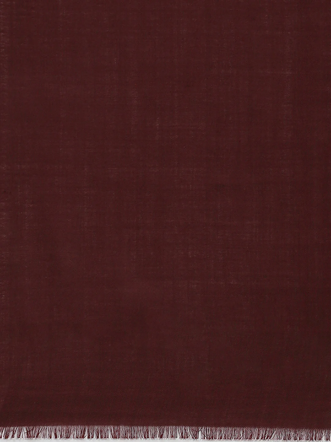 Women Maroon Solid Stole - Image 6