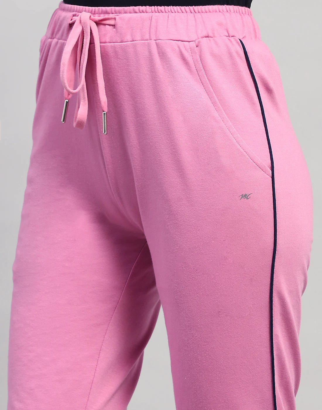 Women Mauve Solid Regular Fit Lower - Image 6