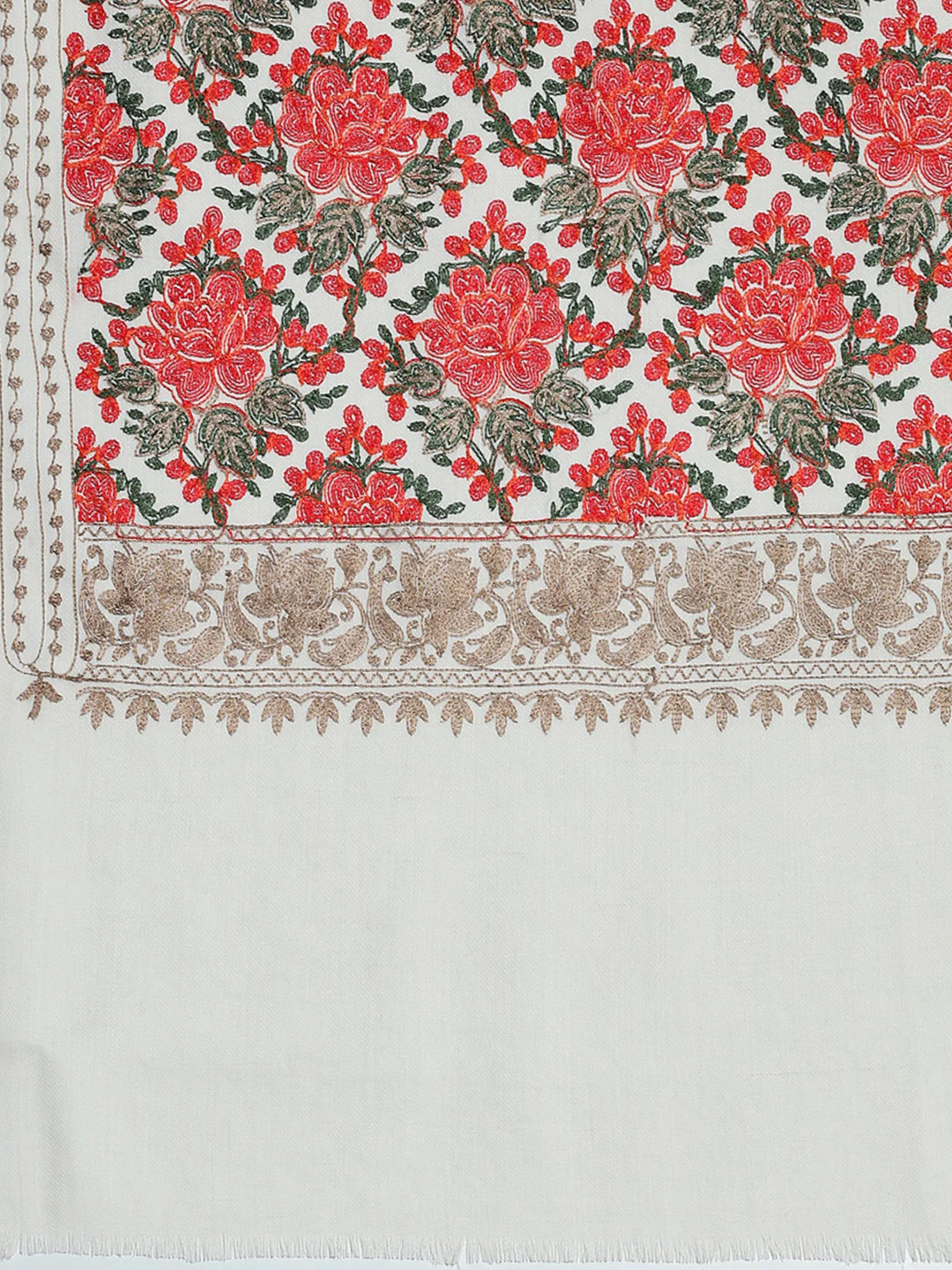 Women Multicolor Self Design Shawl - Image 6