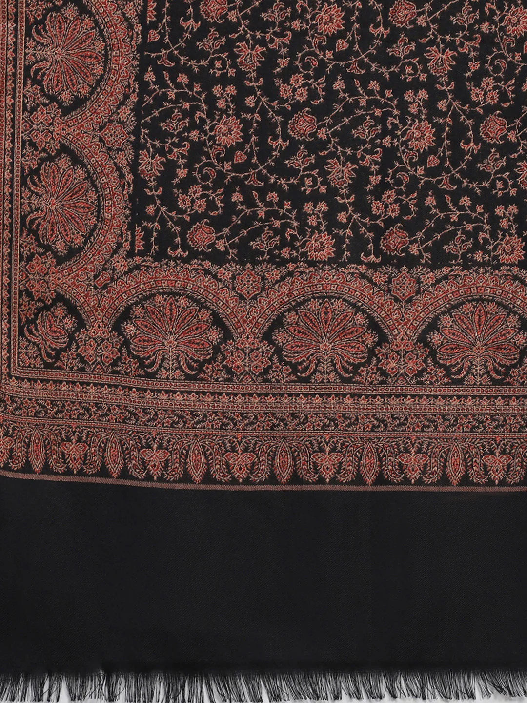 Women Multicolor Self Design Shawl - Image 6