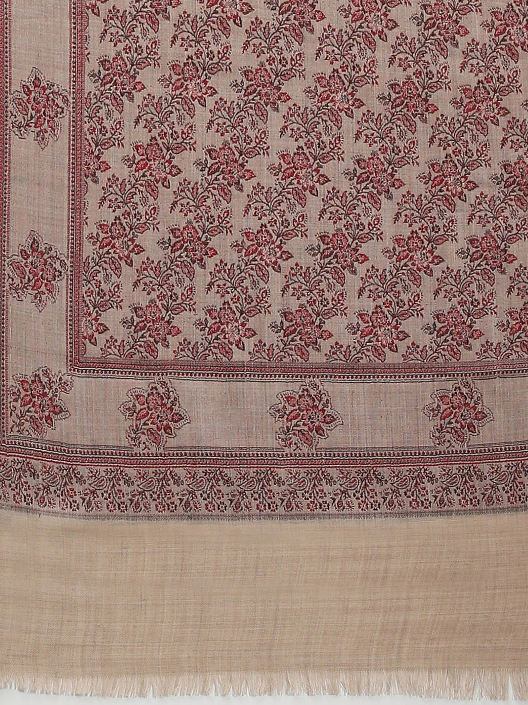 Women Multicolor Self Design Shawl - Image 6