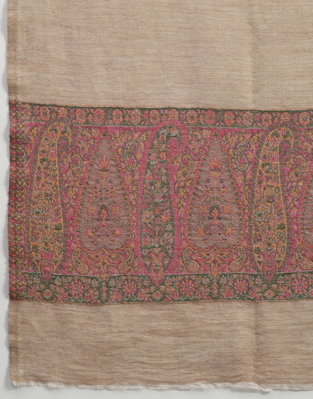 Women Multicolor Self Design   Shawl - Image 7