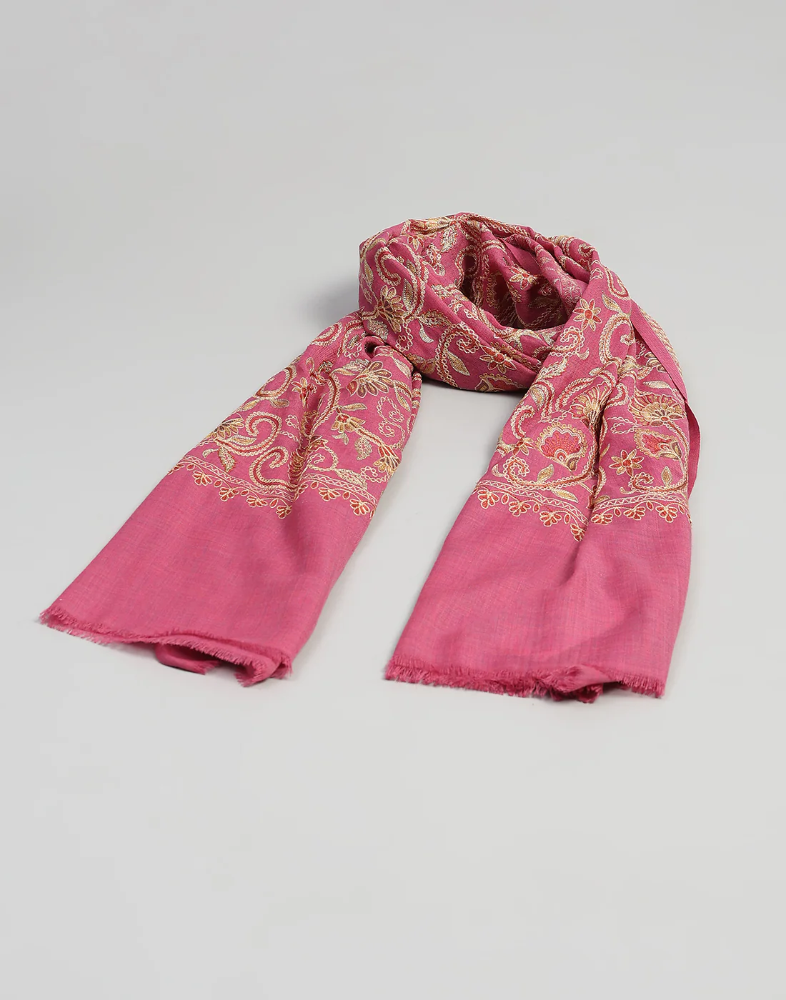 Women Multicolor Self Design   Shawl - Image 7