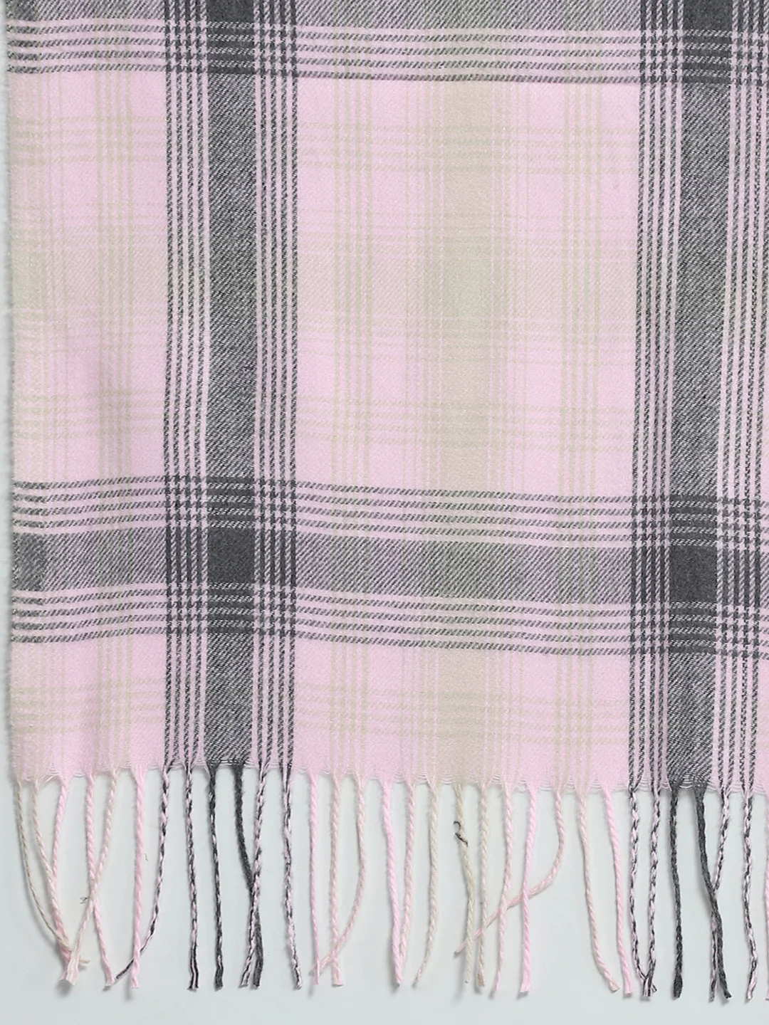 Women Multicolor Self Design Stole - Image 7