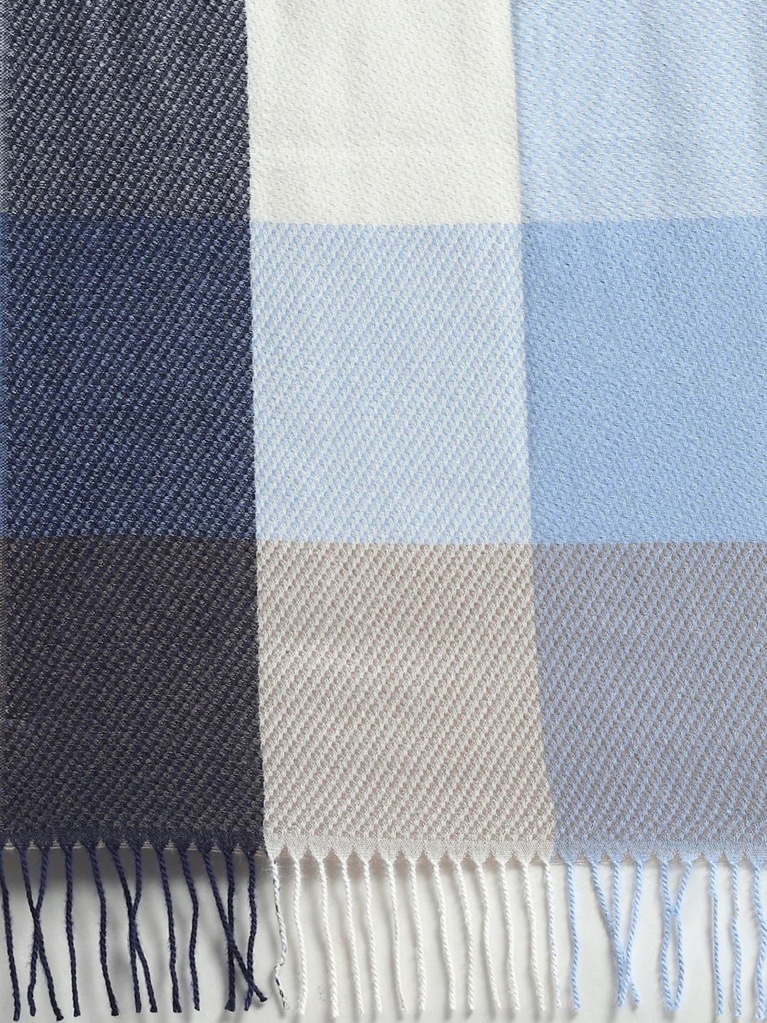 Women Multicolor Self Design Stole - Image 7