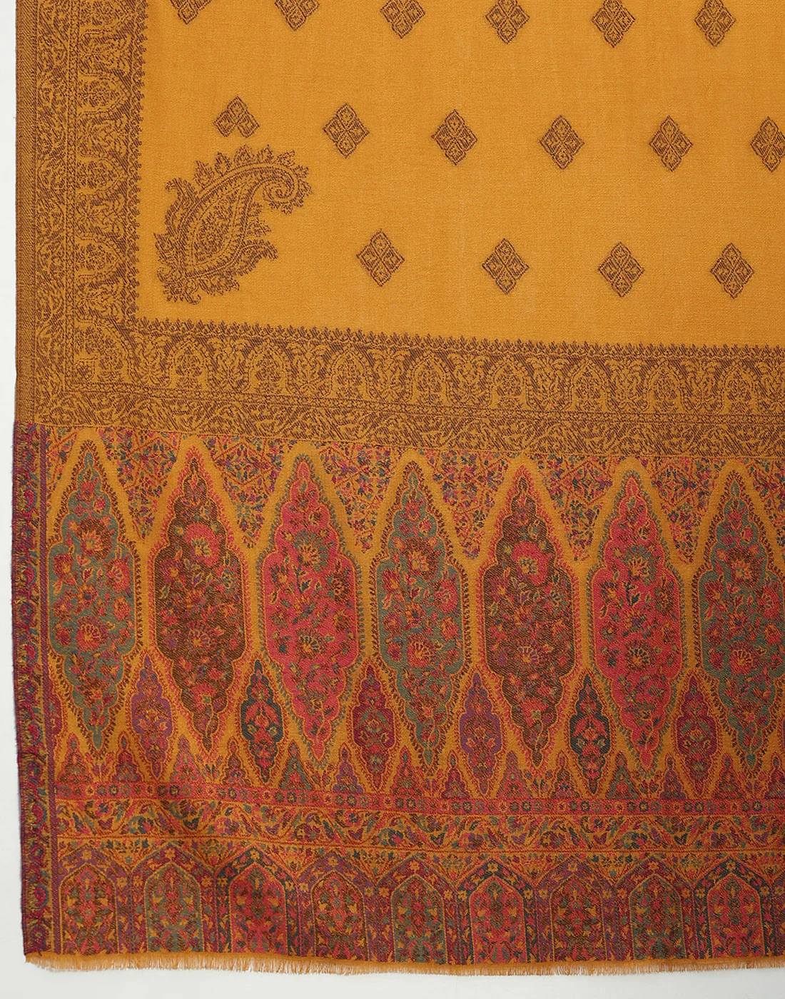 Women Multicolor Self Design   Stole - Image 7