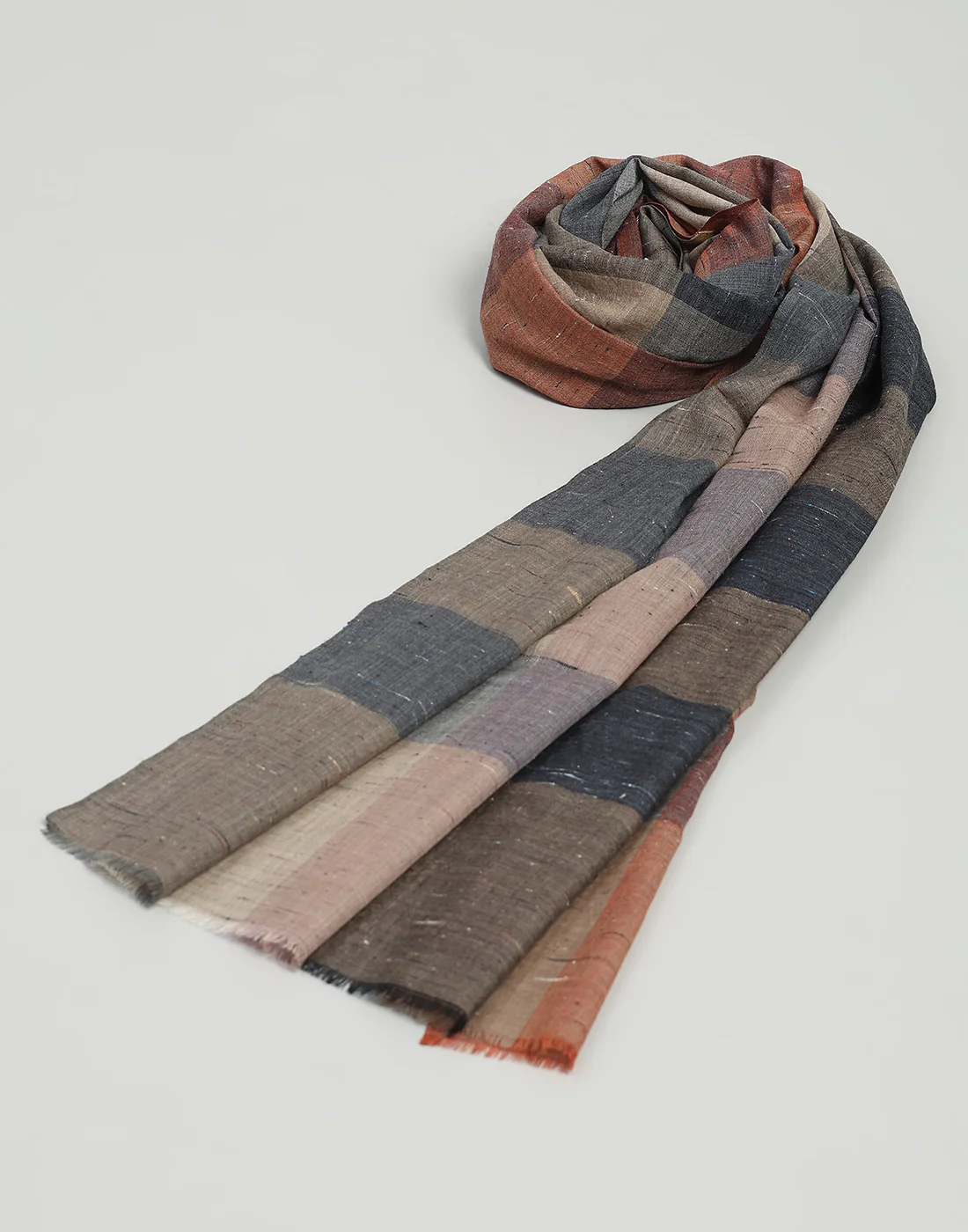 Women Multicolor Self Design   Stole - Image 8