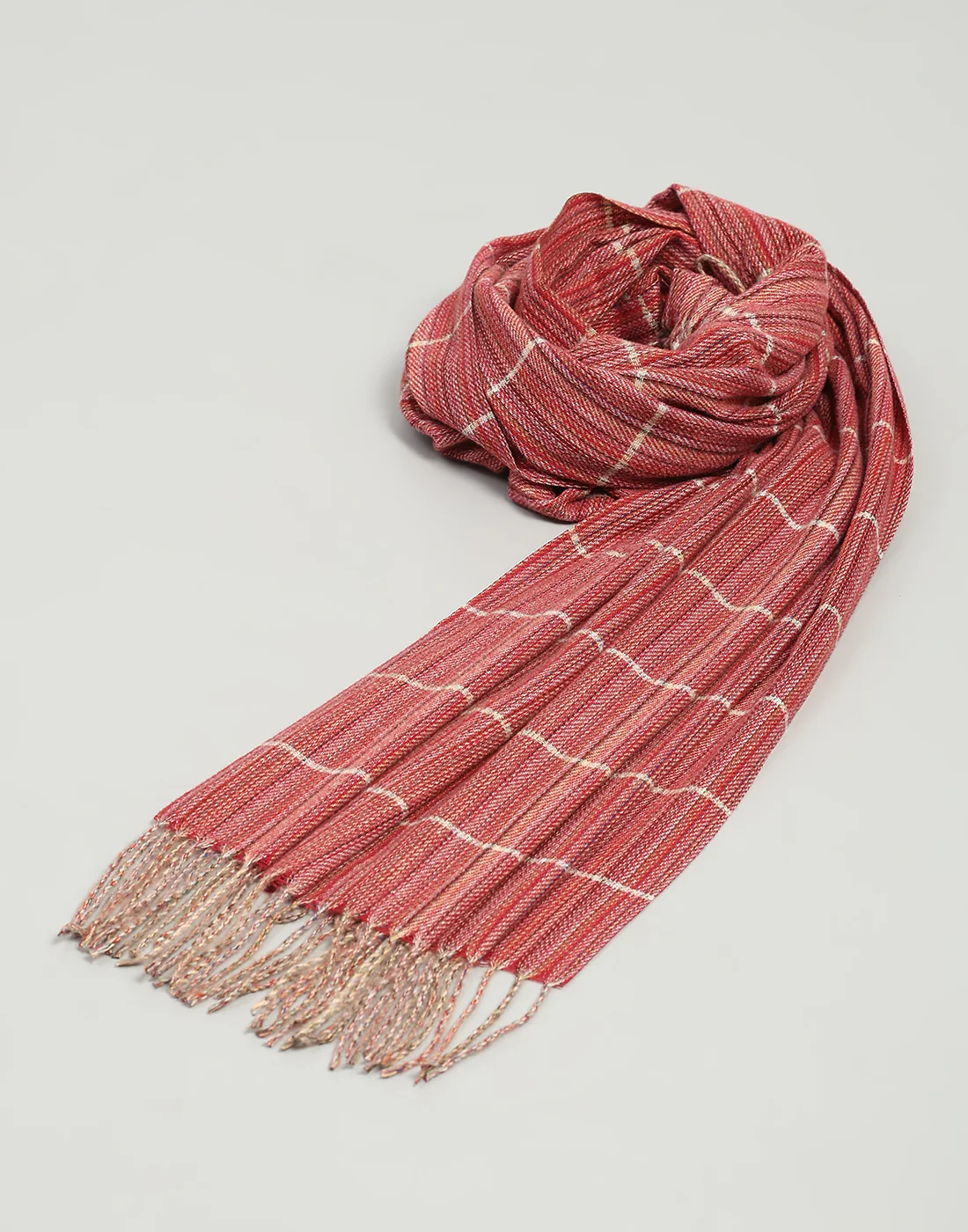 Women Multicolor Self Design   Stole - Image 6