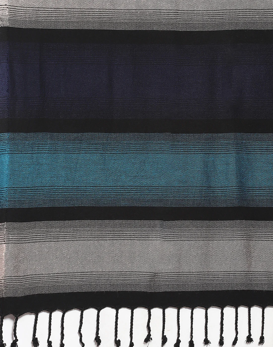 Women Multicolor Stripe Stole - Image 6