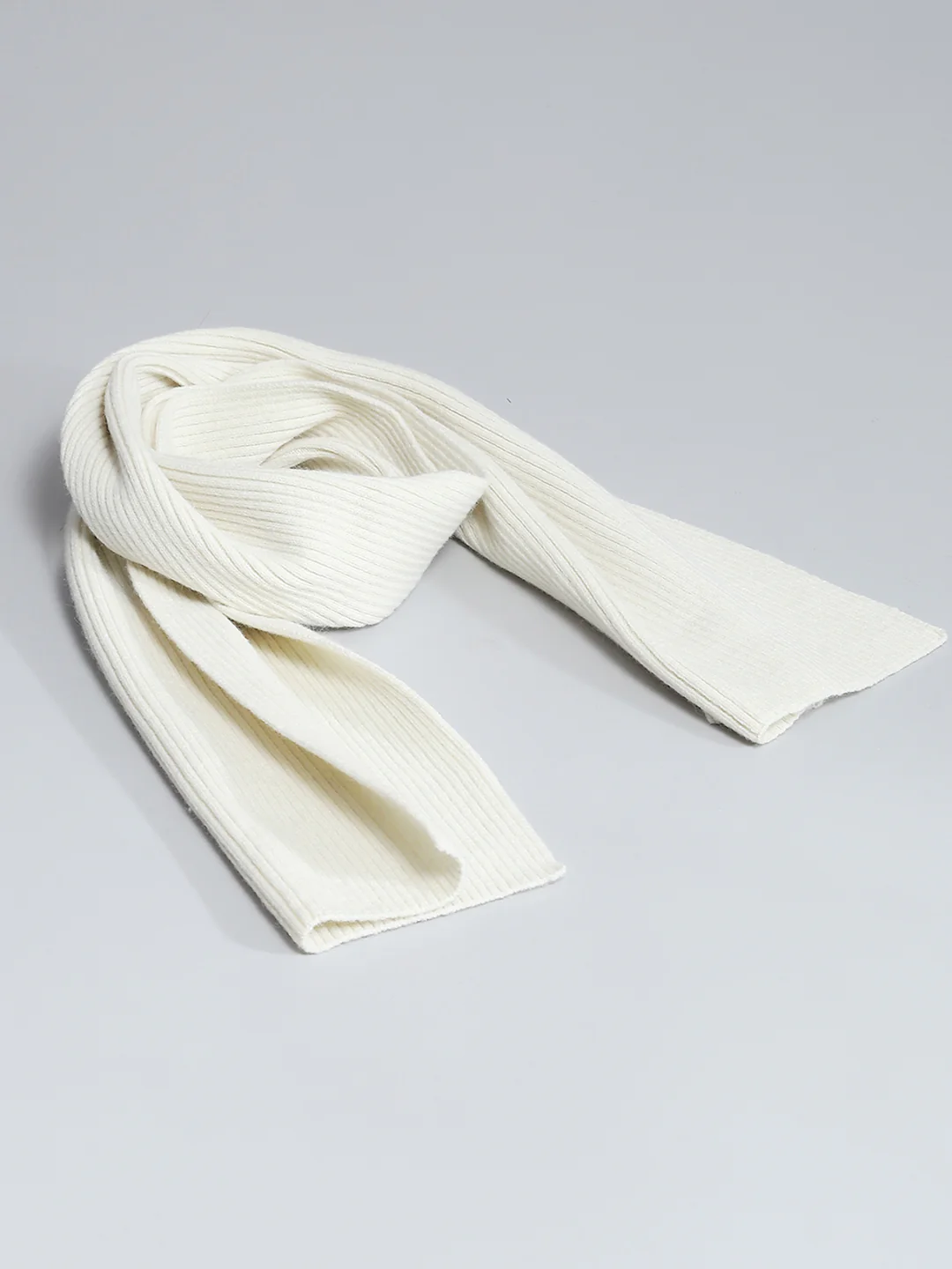 Women Off White Solid Collar Full Sleeve Jacket - Image 7